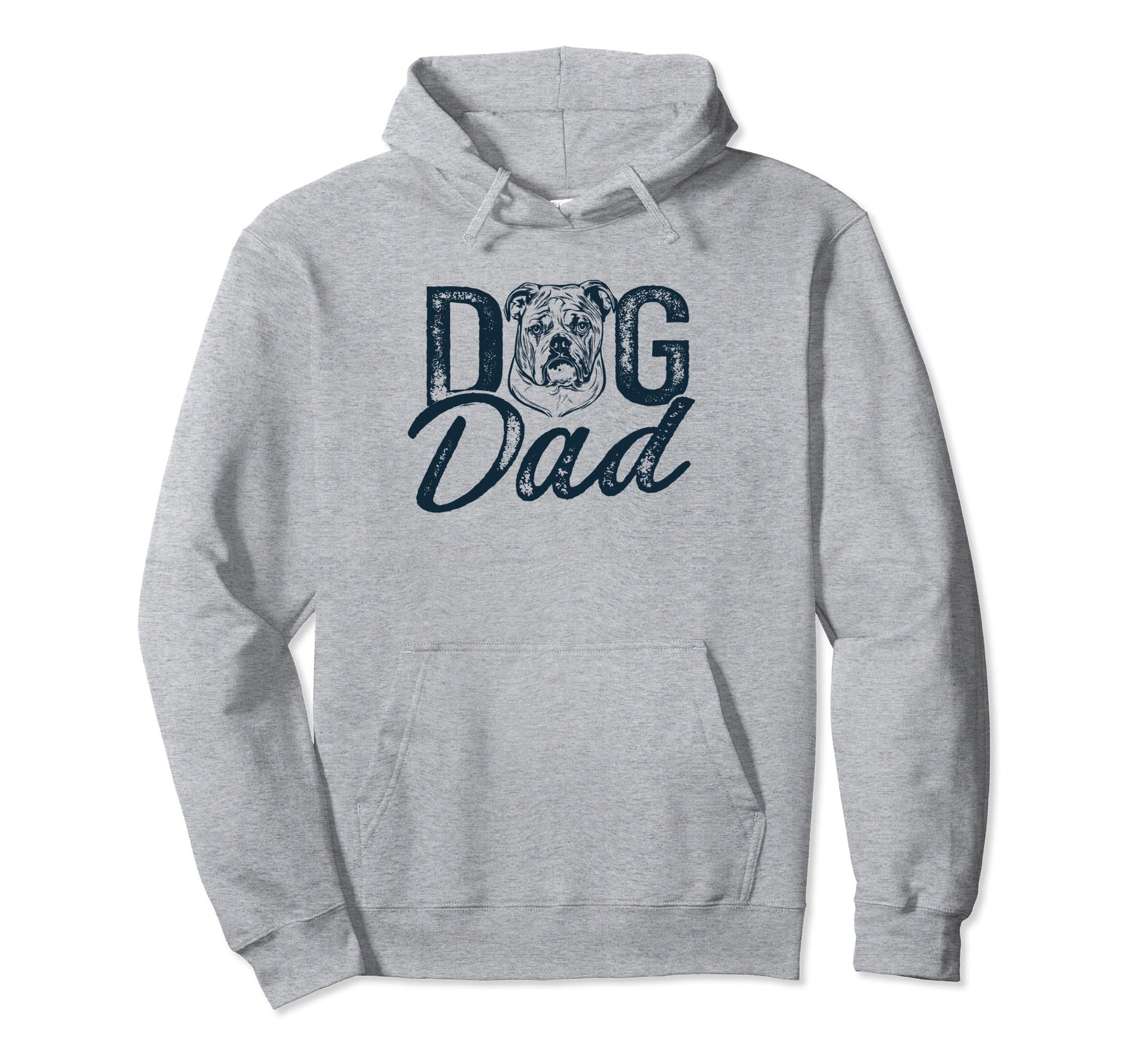 English Bulldog Dad Dog Fathers Day Gifts Sweatshirt - Graphic Print Unisex - T-Shirt, Sweatshirt, Hoodie