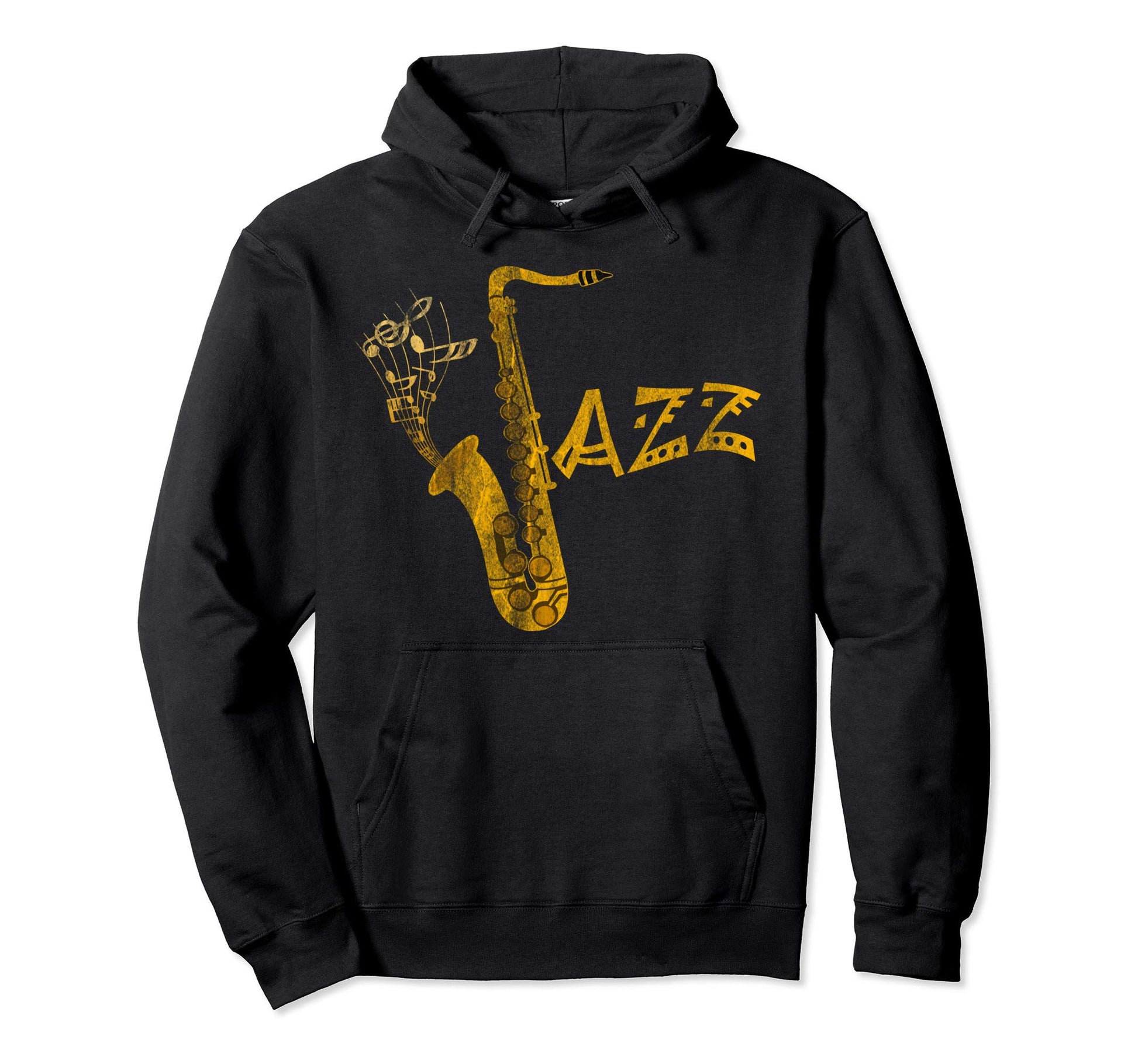 Jazz Musician Saxophonist Gift Saxophone Hoodie - Custom Art Print Unisex - T-Shirt, Sweatshirt, Hoodie