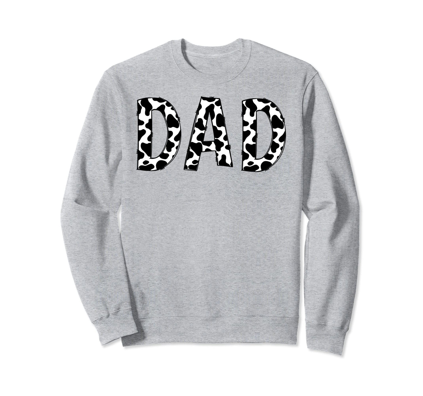 Dad Birthday Cow Farm Birthday Cow Sweatshirt - Fun Novelty Design Unisex - T-Shirt, Sweatshirt, Hoodie