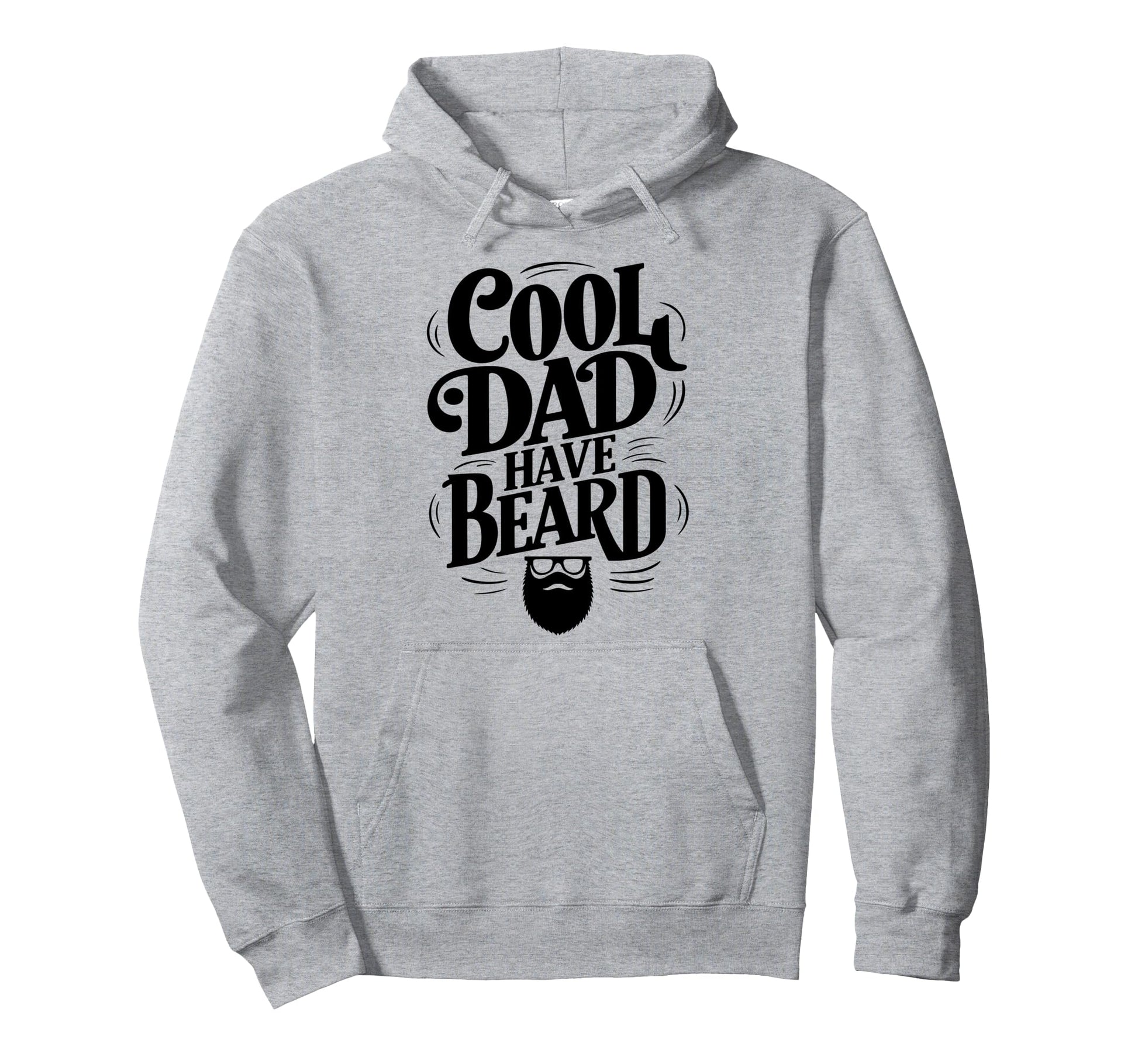 Bearded Lover Daddy Funny Beard Dad Hoodie - Fun Novelty Design Men Women - T-Shirt, Sweatshirt, Hoodie