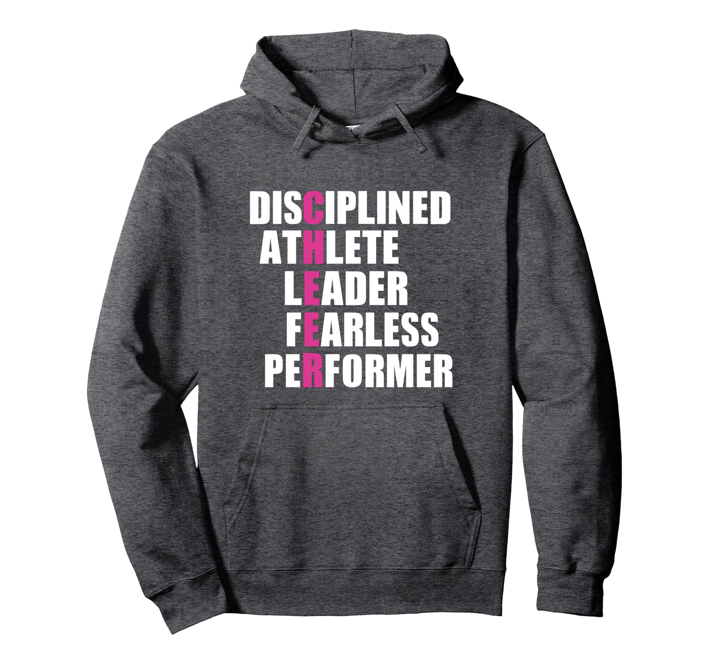 Cheerleader Gift Cheerleading Cheer Hoodie - Aesthetic Graphic for Adults - T-Shirt, Sweatshirt, Hoodie