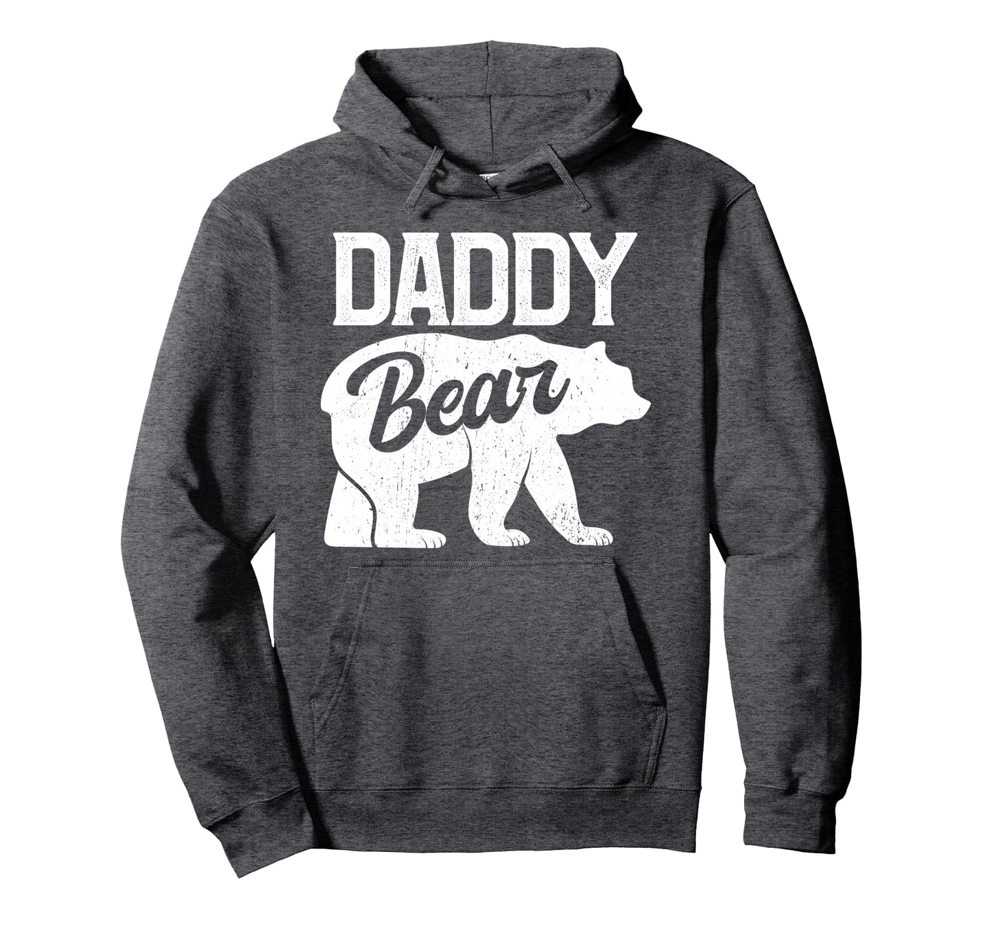Daddy Bear Funny Dad Papa Fathers Day Hoodie - Custom Art Print Men Women - T-Shirt, Sweatshirt, Hoodie