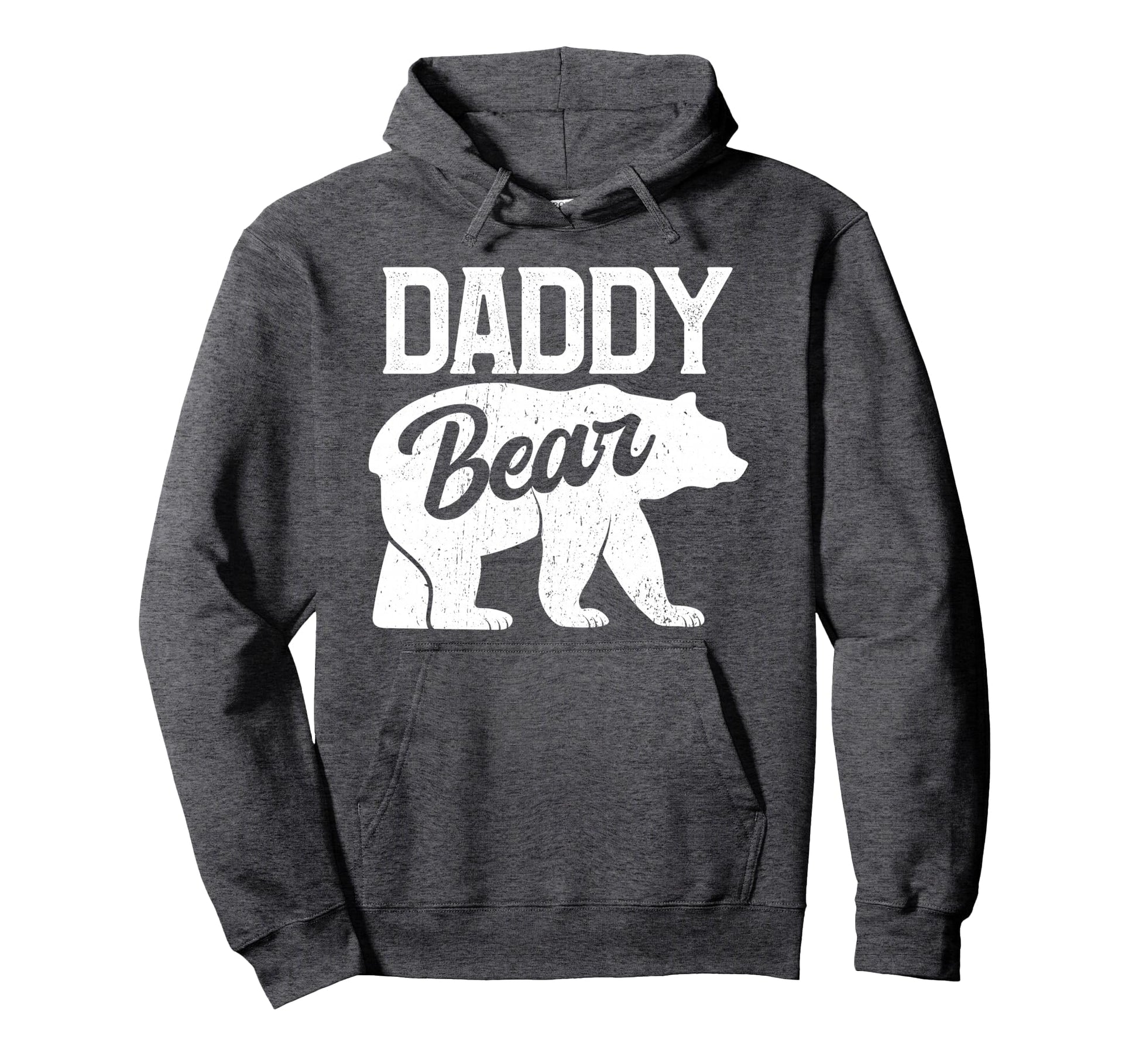 Daddy Bear Funny Dad Papa Fathers Day Hoodie - Custom Art Print Men Women - T-Shirt, Sweatshirt, Hoodie
