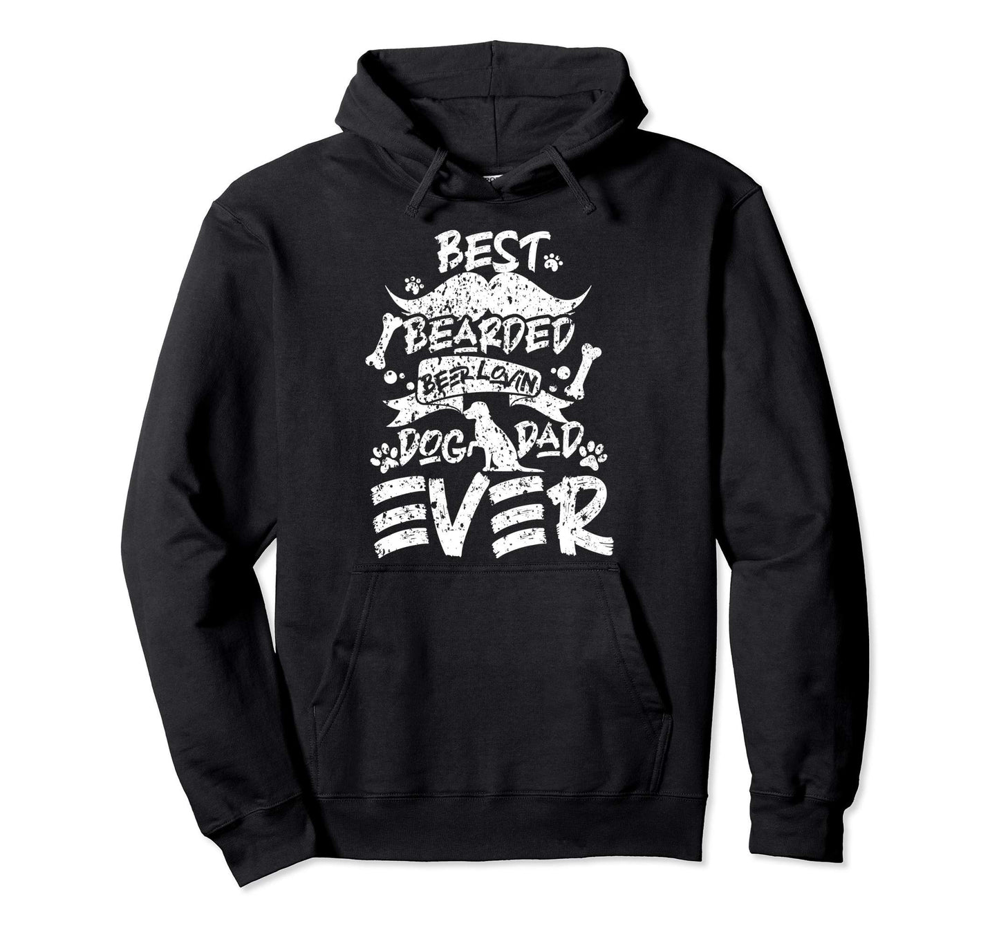 Funny Best Bearded Bee Loving Dad Ever Hoodie - Novelty Apparel Men Women - T-Shirt, Sweatshirt, Hoodie