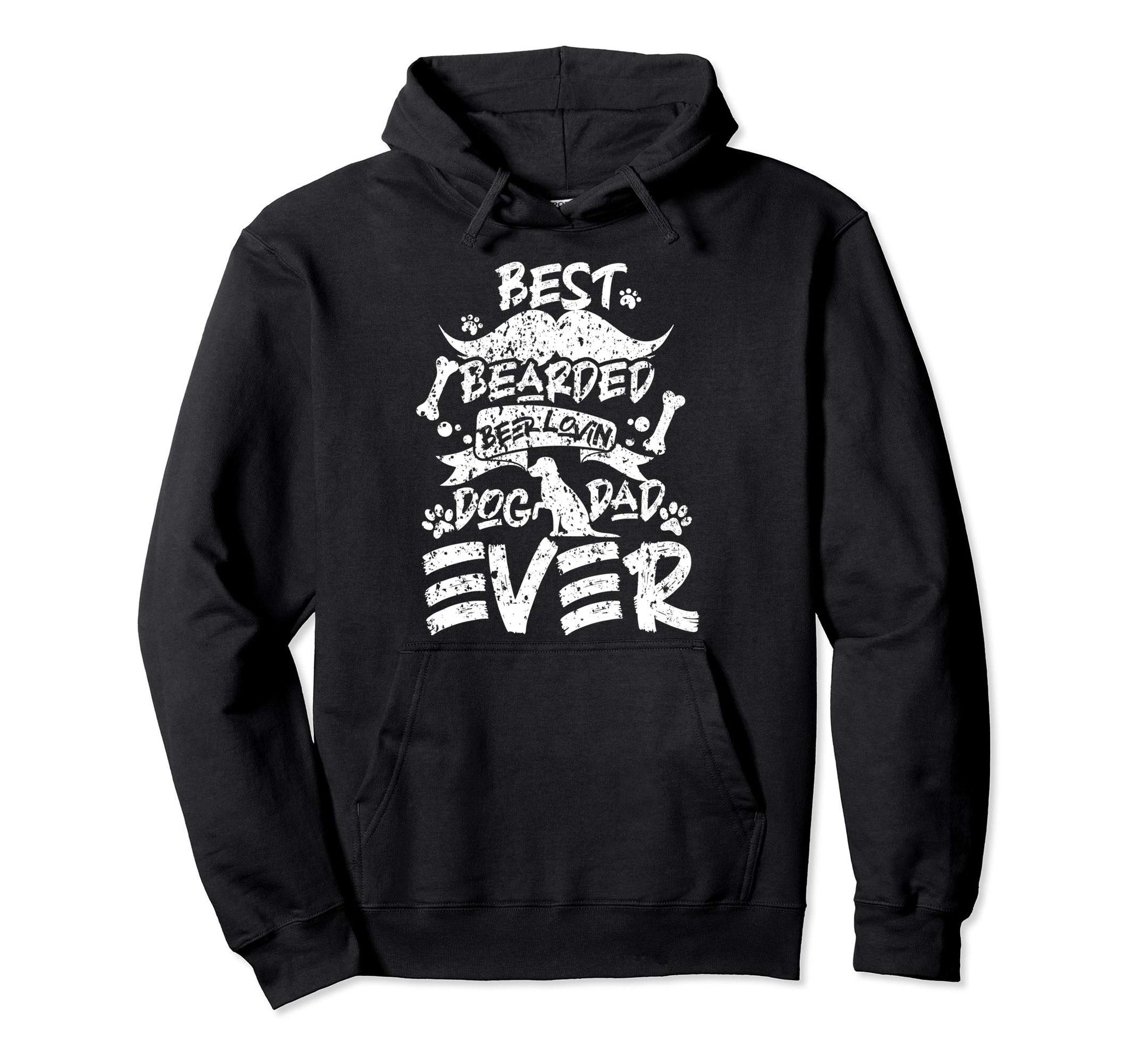 Funny Best Bearded Bee Loving Dad Ever Hoodie - Novelty Apparel Men Women - T-Shirt, Sweatshirt, Hoodie