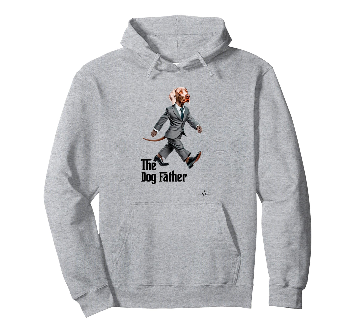 Dog Father Pet Funny Dog Dad Hoodie - Minimalist Print Men Women - T-Shirt, Sweatshirt, Hoodie