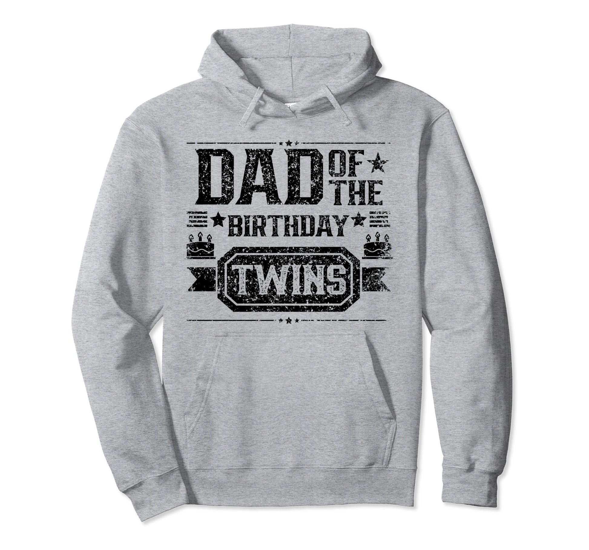 Dad Birthday Twins Twin Celebrate Father Hoodie - Unique Graphic Men Women - T-Shirt, Sweatshirt, Hoodie