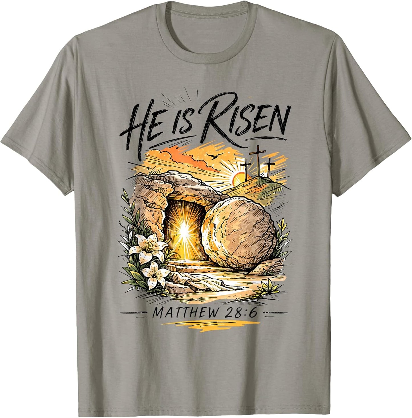 Religious Easter Shirts Jesus Christian Men Women Unisex T-shirt, Sweatshirt, Hoodie, Long Sleeve Tee - T-Shirt, Sweatshirt, Hoodie