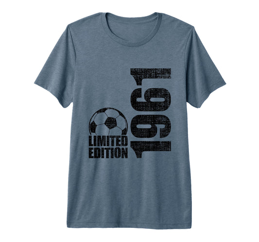 65 Years Old 1961 65Th Birthday Soccer T-Shirt - Novelty Apparel Men Women - T-Shirt, Sweatshirt, Hoodie