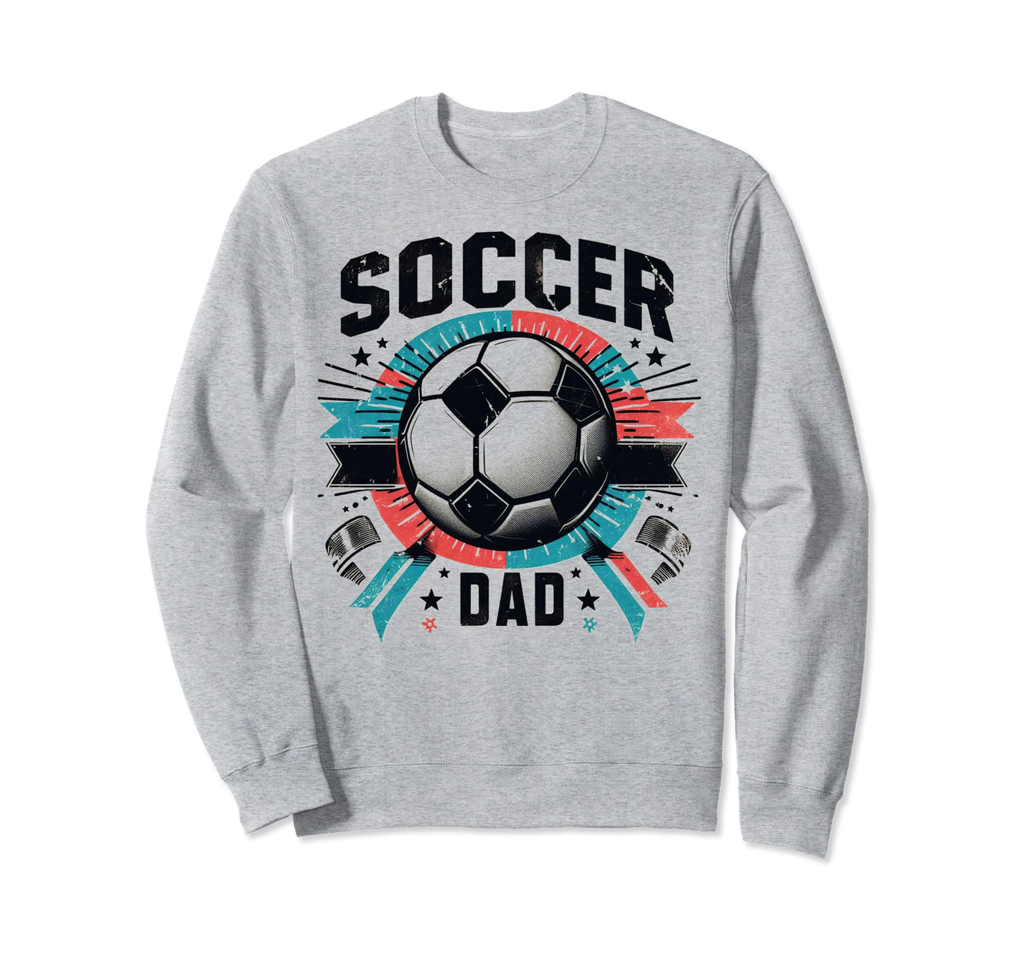 Soccer Dad Family Matching Dad Sweatshirt - Custom Art Print Unisex - T-Shirt, Sweatshirt, Hoodie