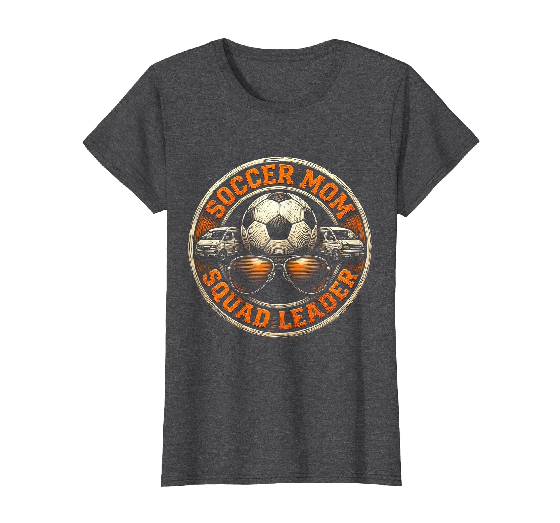 Soccer Mom Squad Leader Funny T-Shirt - Minimalist Print Unisex - T-Shirt, Sweatshirt, Hoodie