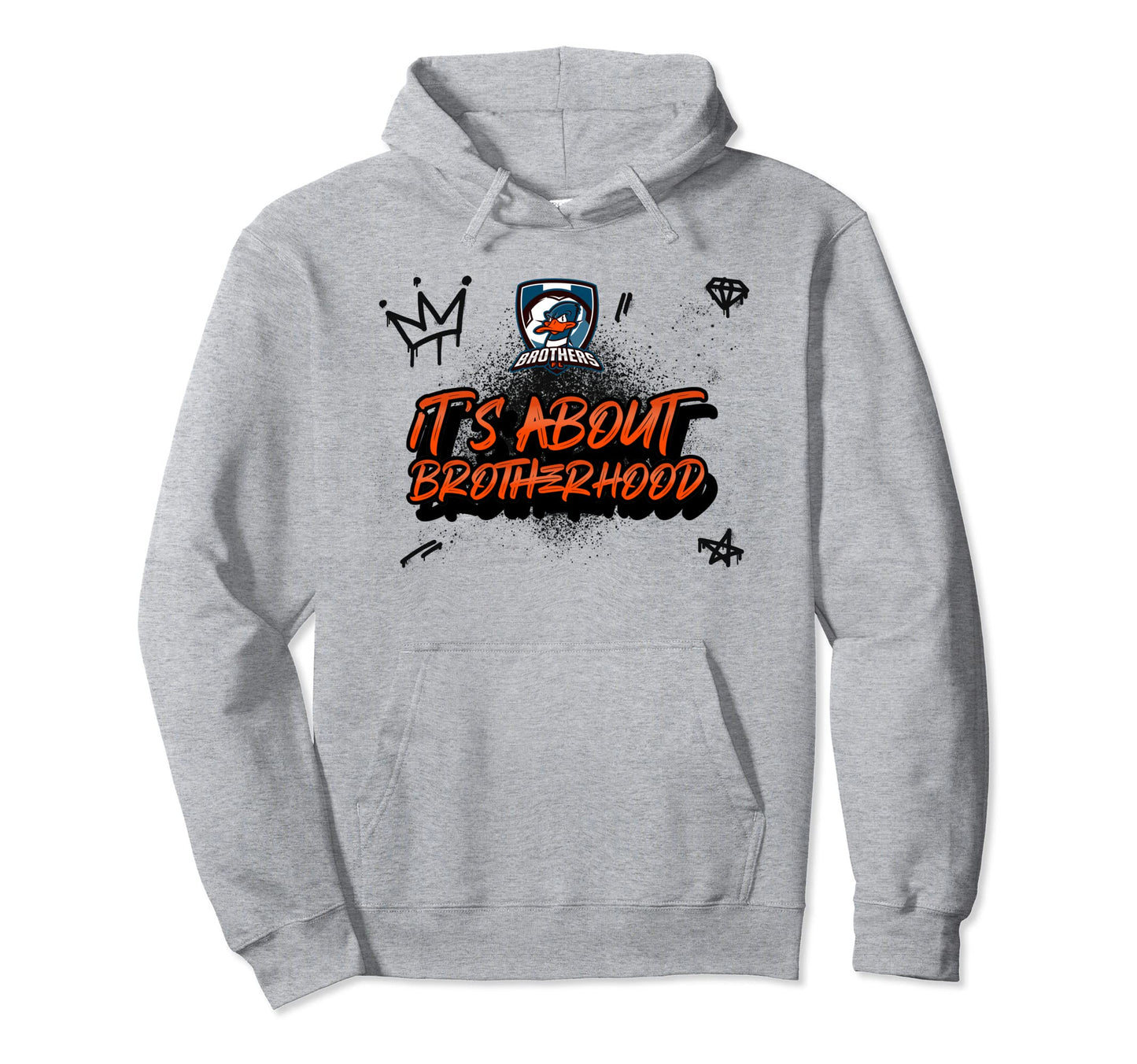 Its About Brotherhood Hoodie - Unique Graphic Men Women - T-Shirt, Sweatshirt, Hoodie