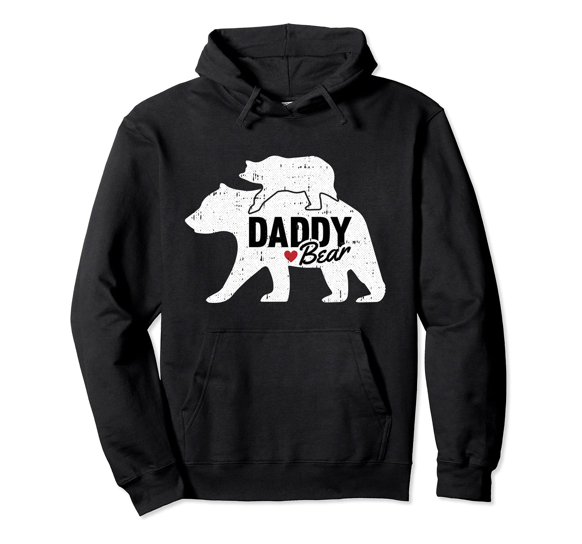 Daddy Bear Fathers Day Cub Papa Dad Pops Hoodie - Graphic Print Men Women - T-Shirt, Sweatshirt, Hoodie