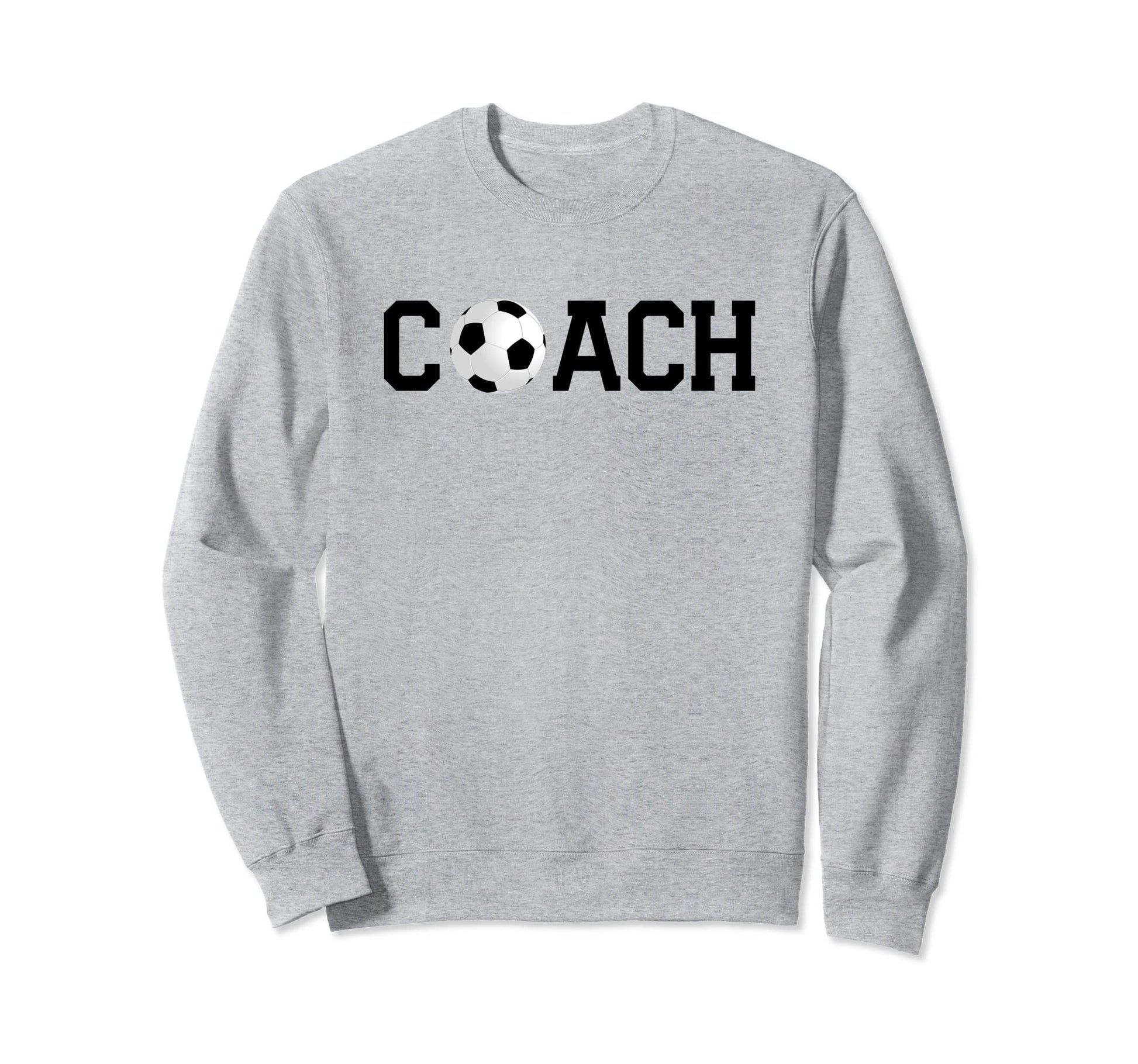 Soccer Coach Sweatshirt - Minimalist Print Men Women - T-Shirt, Sweatshirt, Hoodie