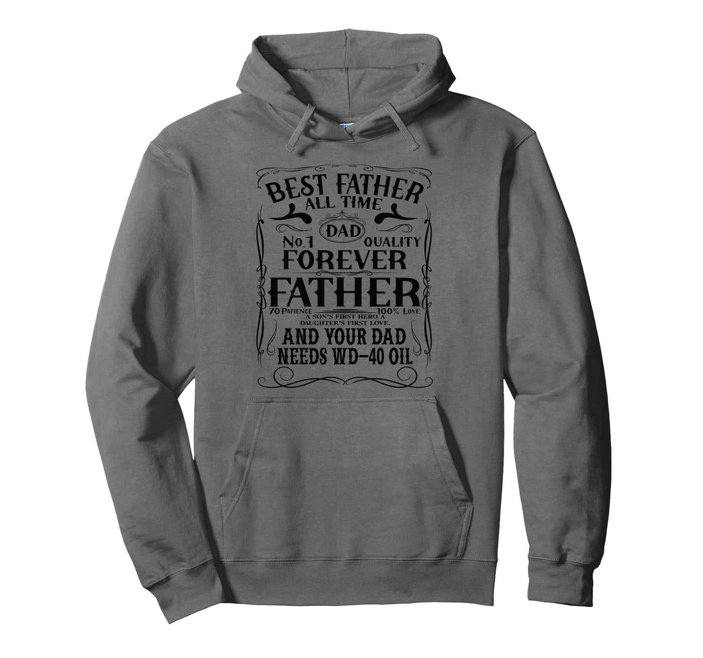 My Dad Rocks Daddy Pa Fathers Day Hoodie - Streetwear Style for Adults - T-Shirt, Sweatshirt, Hoodie
