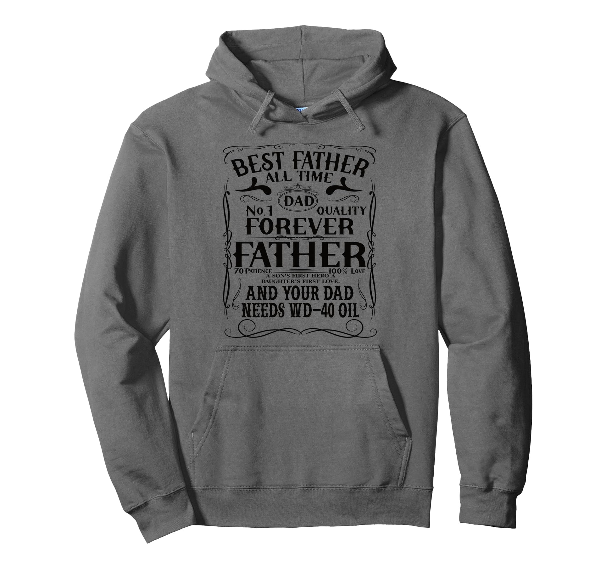 My Dad Rocks Daddy Pa Fathers Day Hoodie - Streetwear Style for Adults - T-Shirt, Sweatshirt, Hoodie