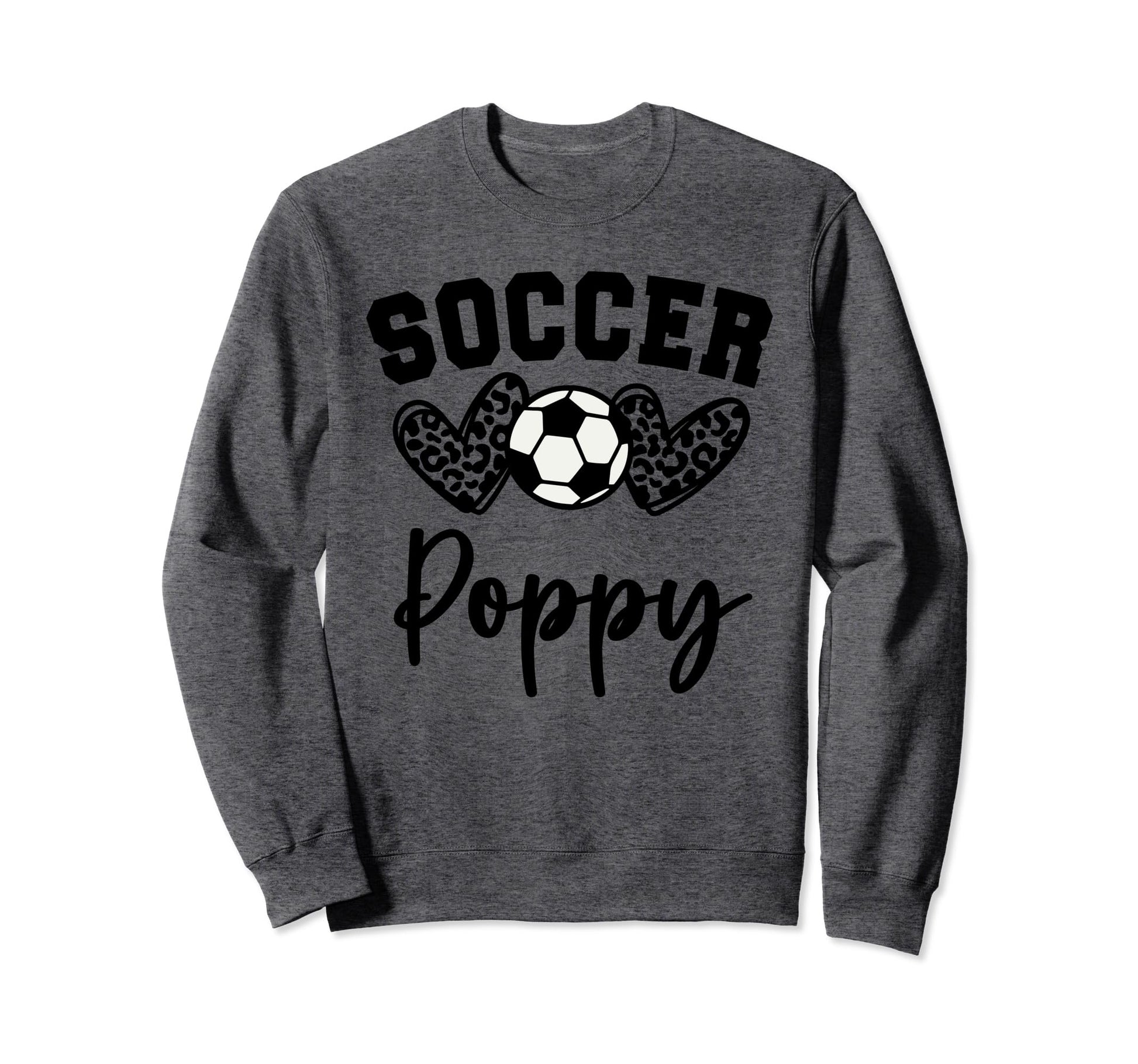 Soccer Poppy Matching Family Soccer Sweatshirt - Trendy Graphic Unisex - T-Shirt, Sweatshirt, Hoodie