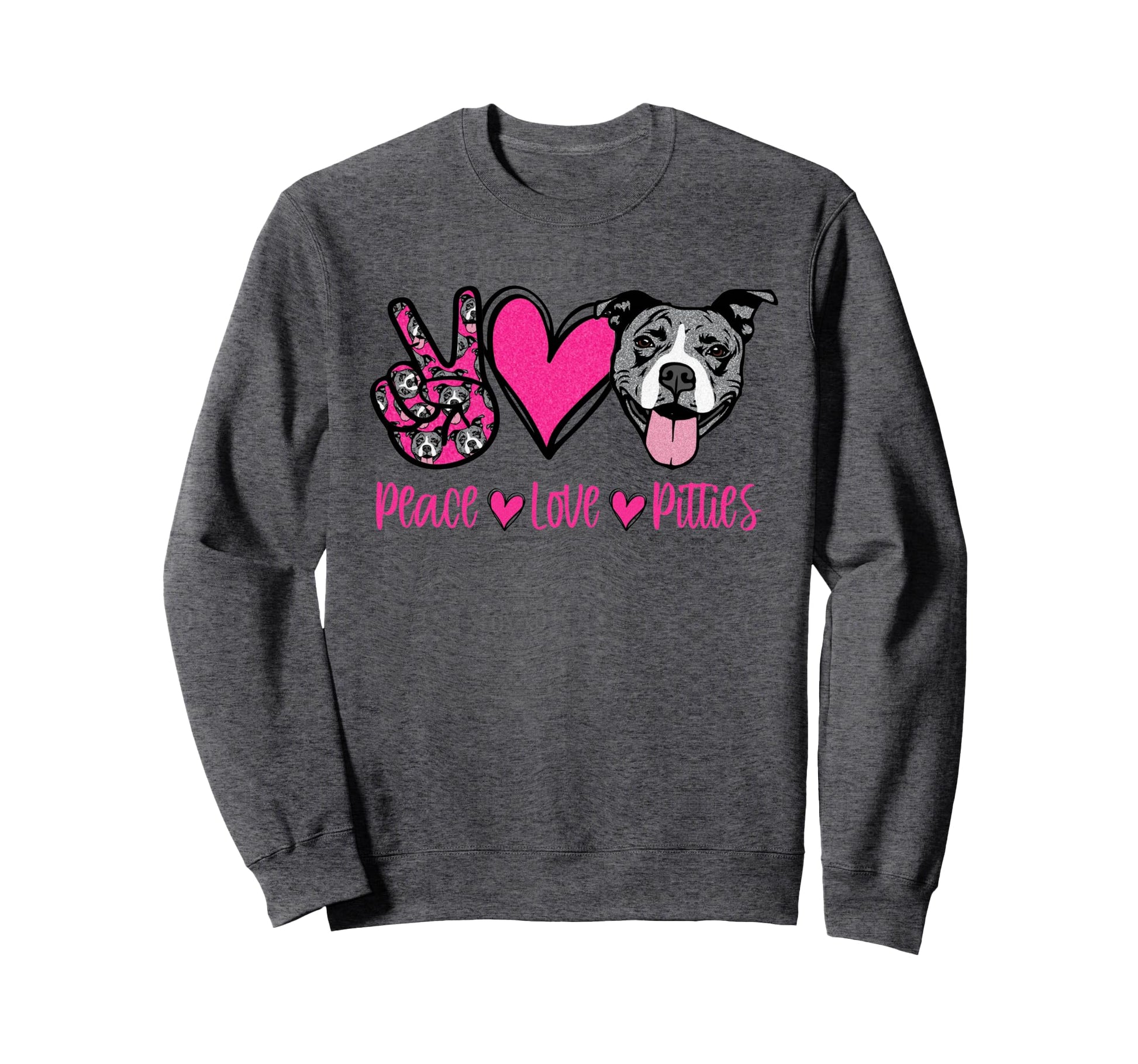 Pit Bull Lives Matter Pittie Puppy Sweatshirt - Minimalist Print Unisex - T-Shirt, Sweatshirt, Hoodie