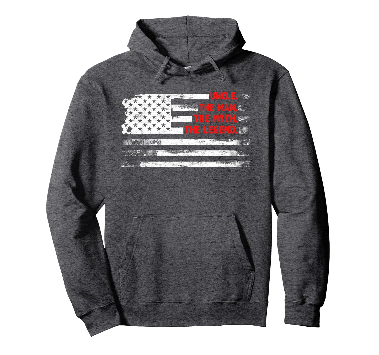 Uncle Myth Legend American Usa Hoodie - Casual Everyday Wear Men Women - T-Shirt, Sweatshirt, Hoodie