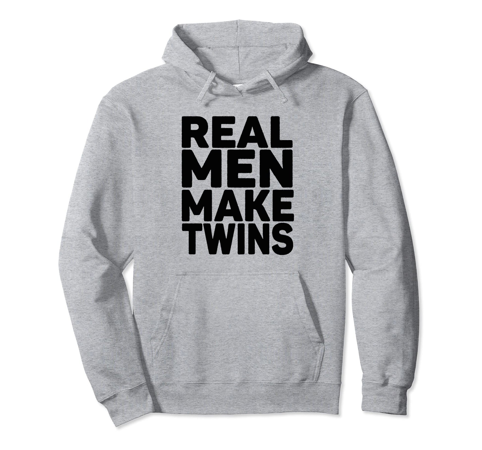 Real Make Twins Funny Gifts Future Dad Hoodie - Minimalist Print Unisex - T-Shirt, Sweatshirt, Hoodie
