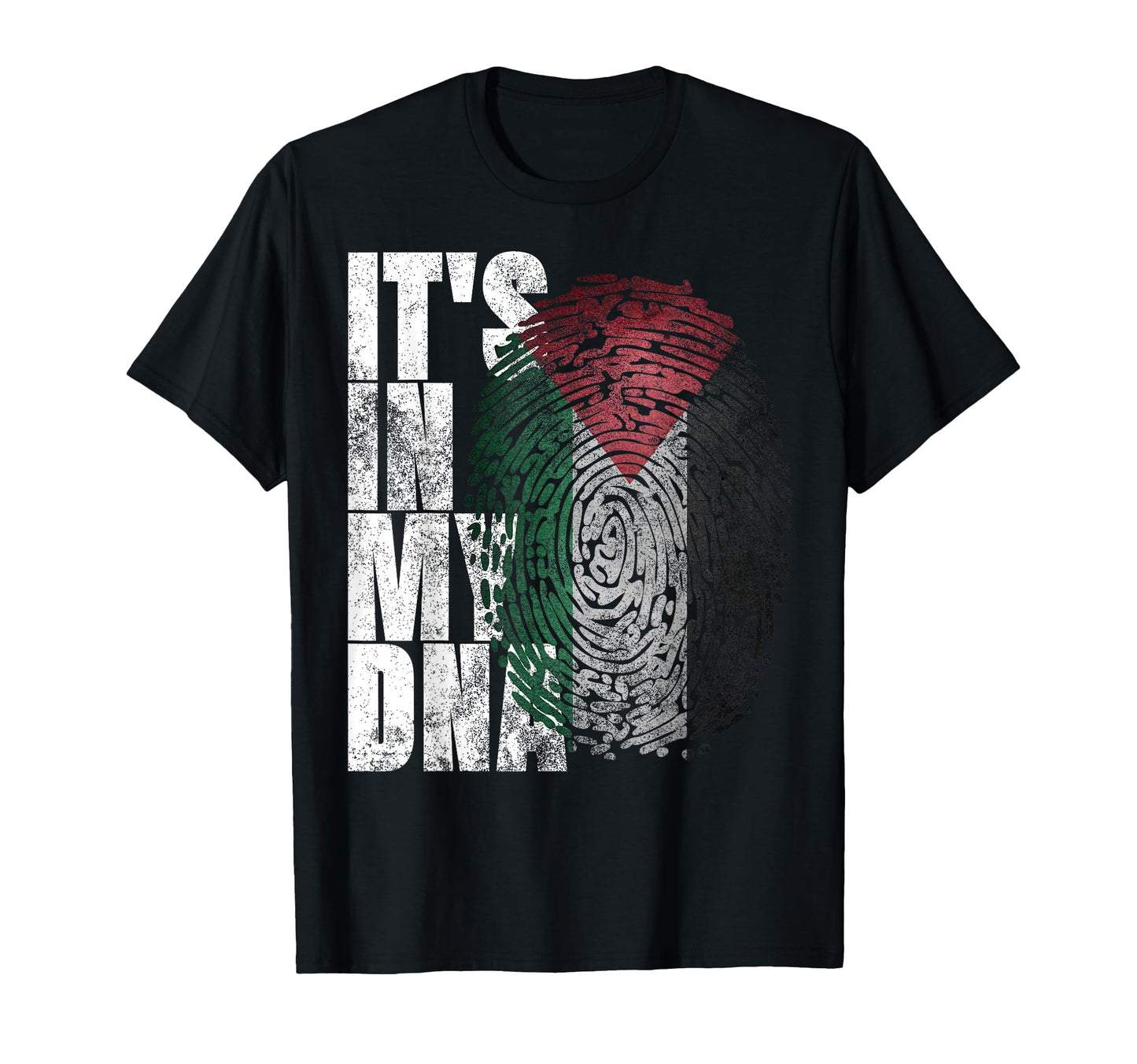 Its My Dna Palestinian Arabic Gifts T-Shirt - Custom Art Print Men Women - T-Shirt, Sweatshirt, Hoodie