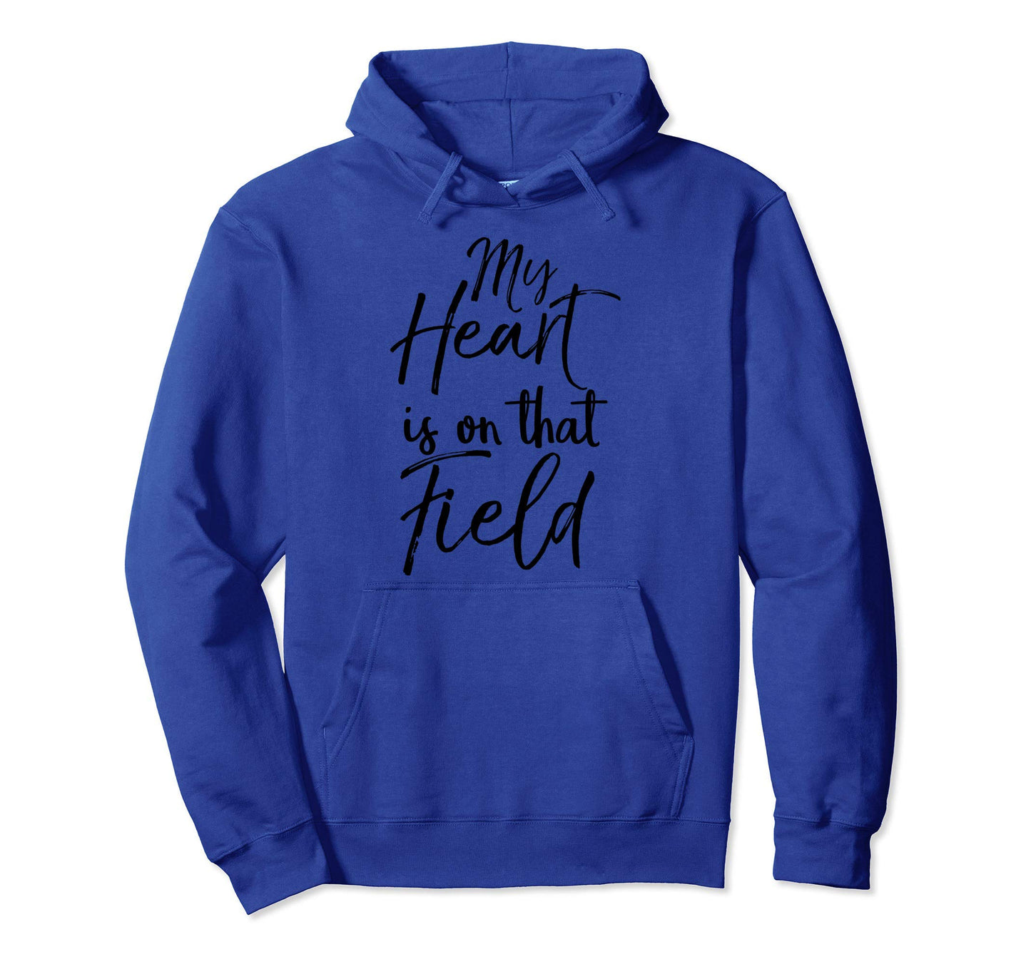 Sports Mom Dad Gift Parents My Heart Is Hoodie - Unique Graphic Men Women - T-Shirt, Sweatshirt, Hoodie
