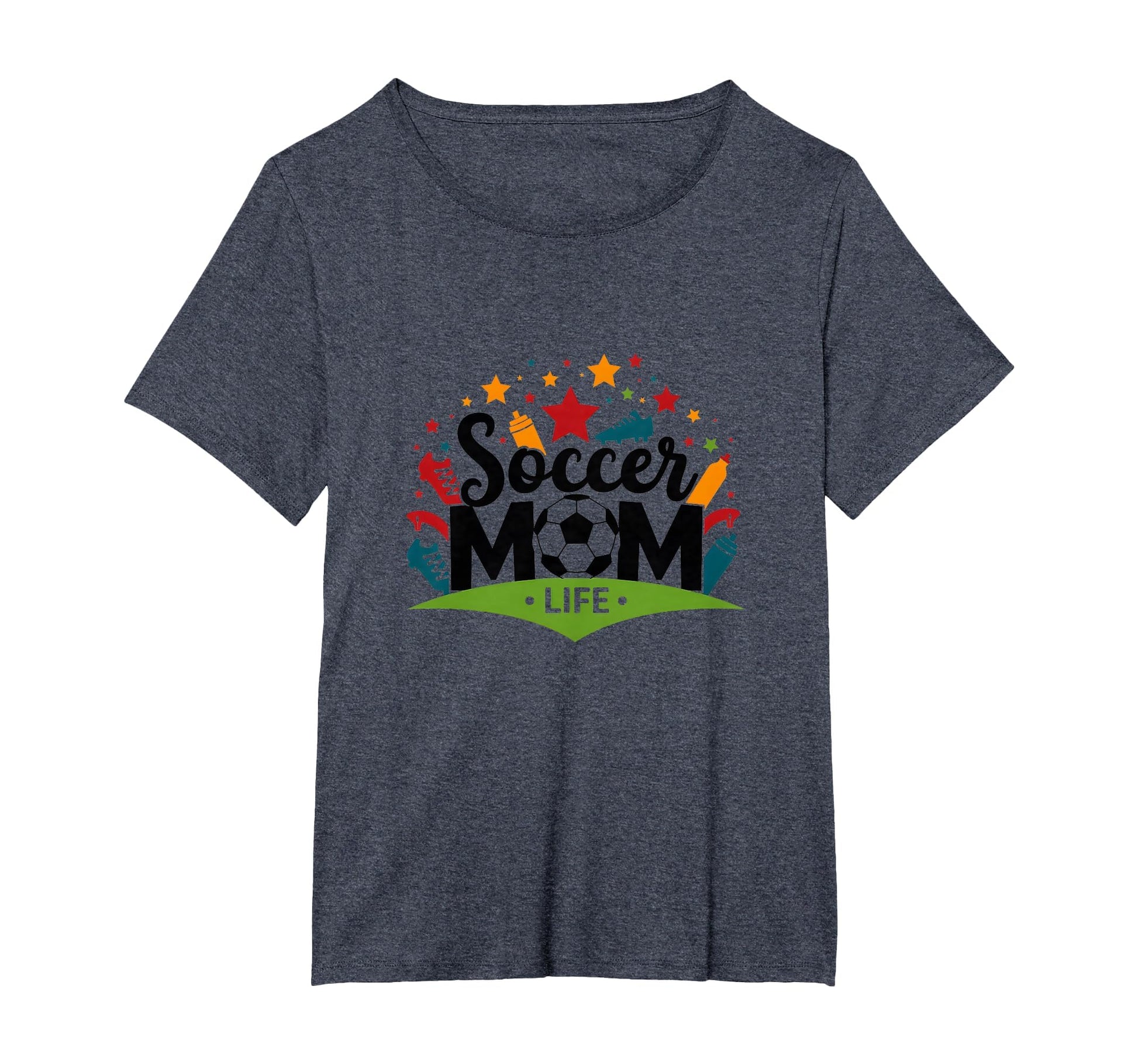 Soccer Mom Life Womens Sports Parent T-Shirt - Streetwear Style for Adults - T-Shirt, Sweatshirt, Hoodie