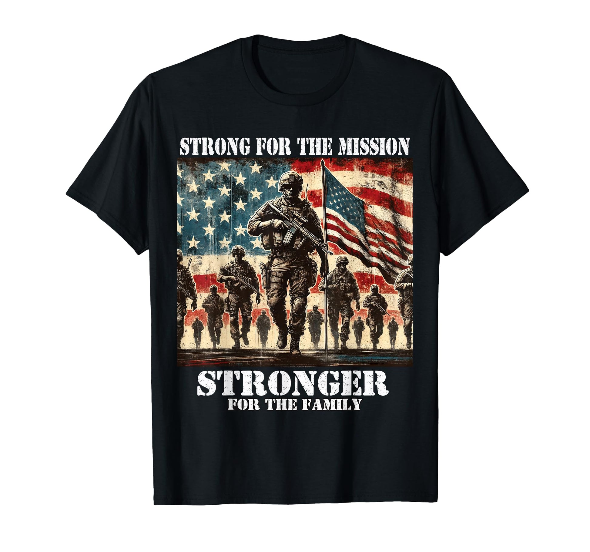 Fights Freedom Stands Family T-Shirt - Minimalist Print for Adults - T-Shirt, Sweatshirt, Hoodie