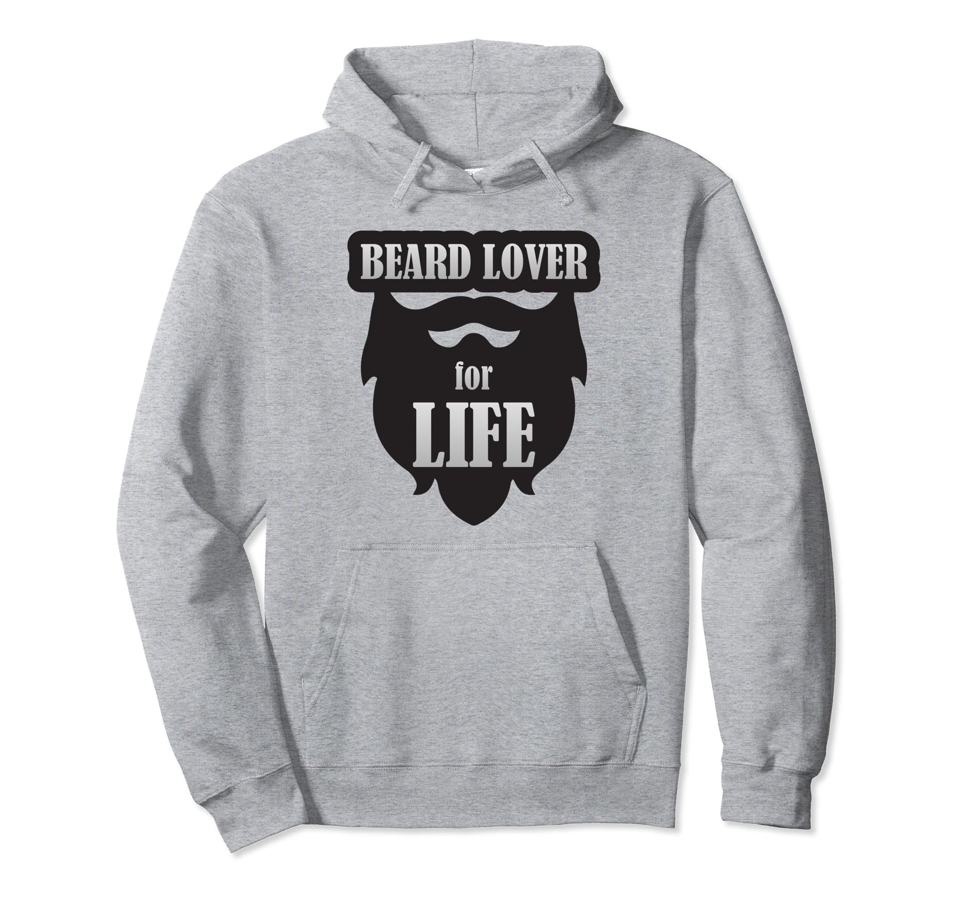 Beard Bearded Mens Dad Daddy Barber Hoodie - Minimalist Print Unisex - T-Shirt, Sweatshirt, Hoodie