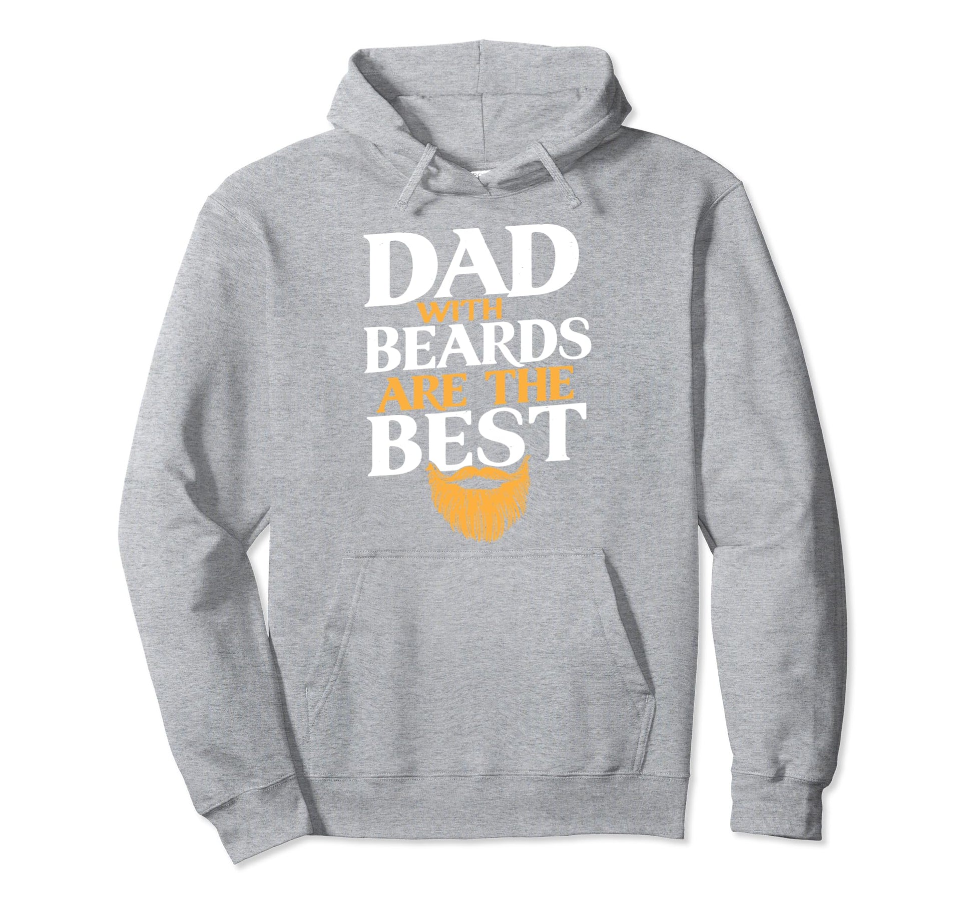 Best Bearded Dad Funny Beard Lover Hoodie - Minimalist Print Unisex - T-Shirt, Sweatshirt, Hoodie
