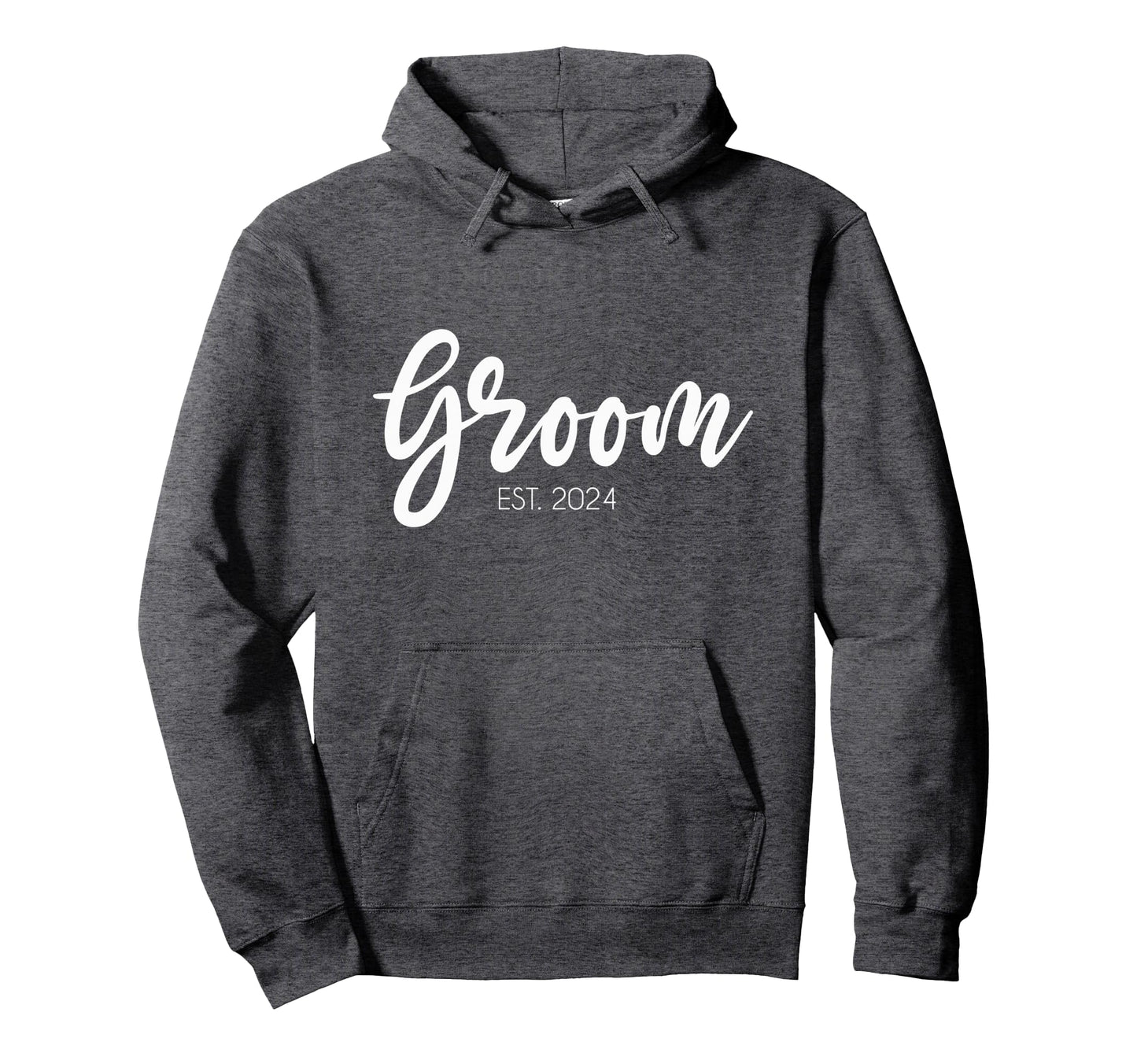 Wedding Matching Gifts Groom Est 2024 Hoodie - Fun Novelty Design Unisex - T-Shirt, Sweatshirt, Hoodie