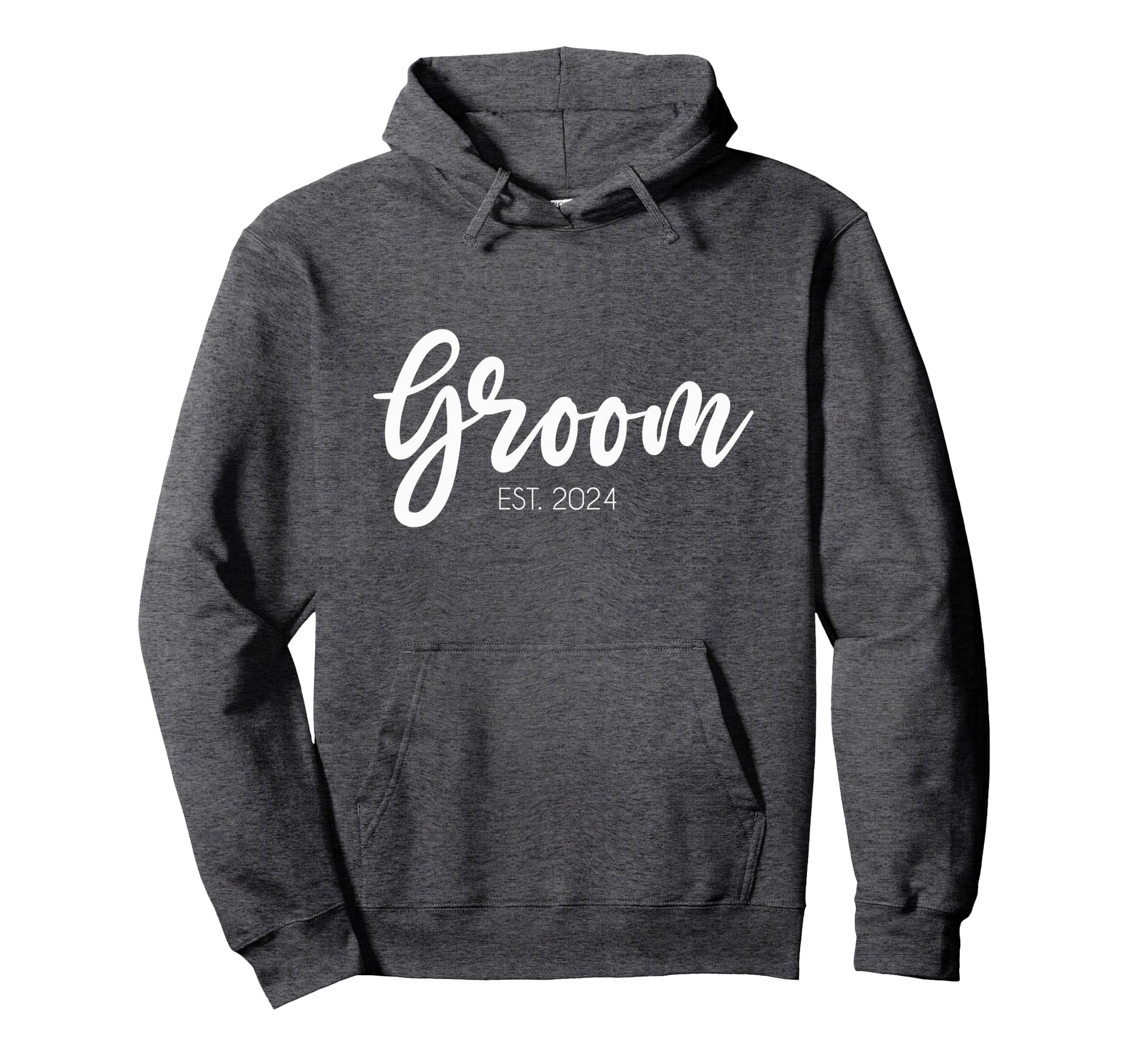 Wedding Matching Gifts Groom Est 2024 Hoodie - Fun Novelty Design Unisex - T-Shirt, Sweatshirt, Hoodie