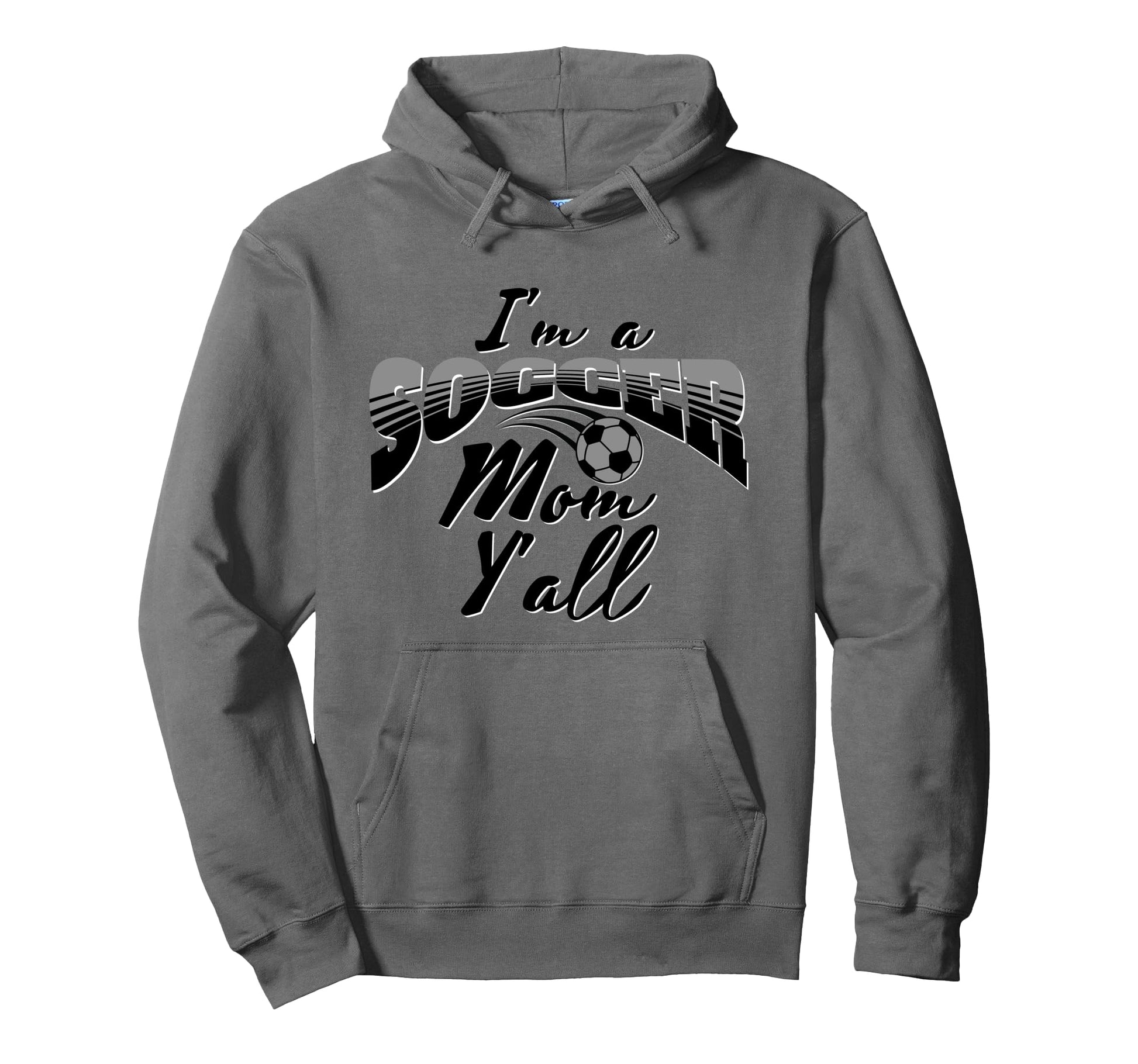 Mom Soccer Lover Soccer Mom Gift Blue Hoodie - Streetwear Style Men Women - T-Shirt, Sweatshirt, Hoodie