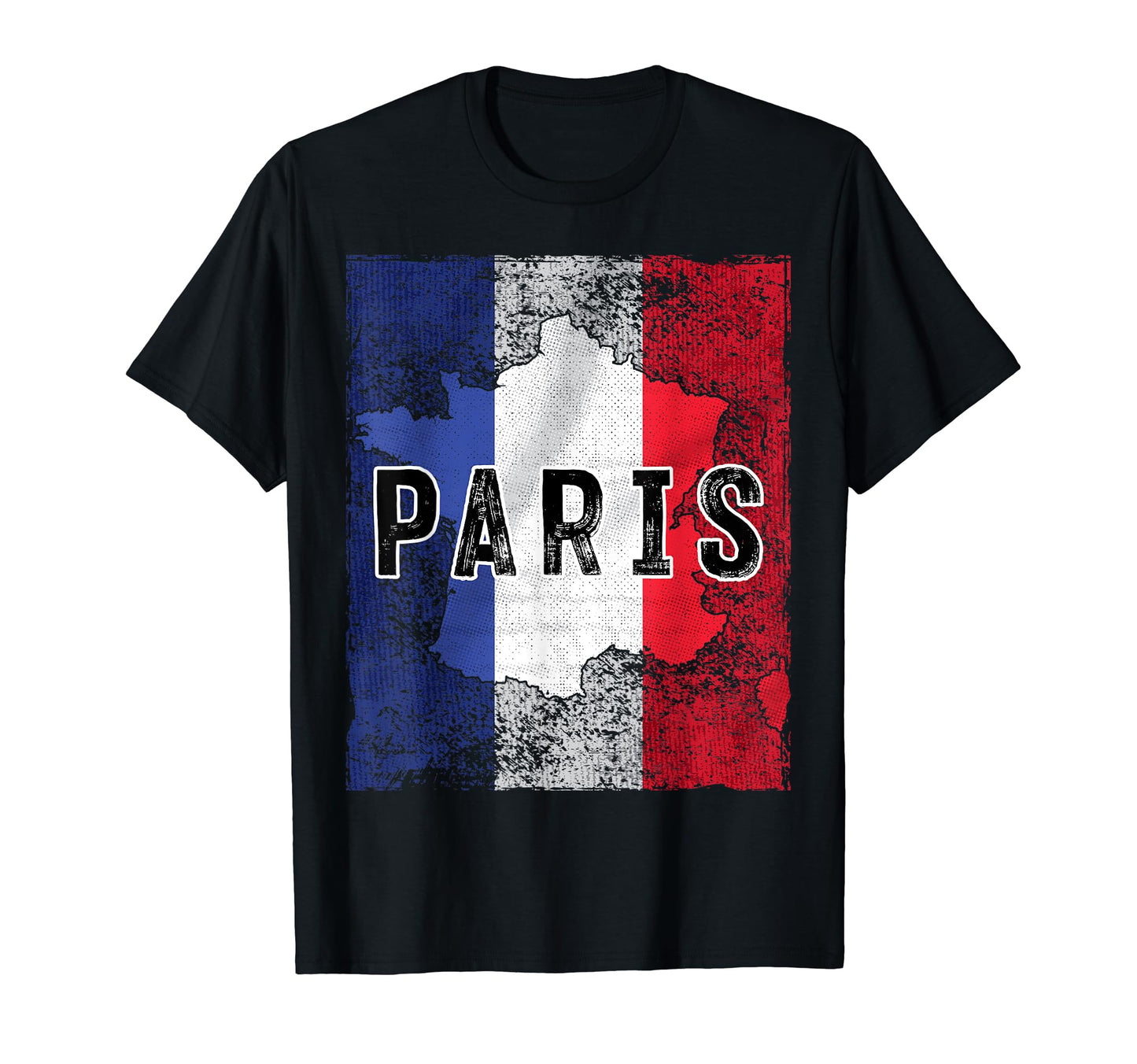 Fran Ais French France Flag Paris France T-Shirt - Graphic Print Men Women - T-Shirt, Sweatshirt, Hoodie