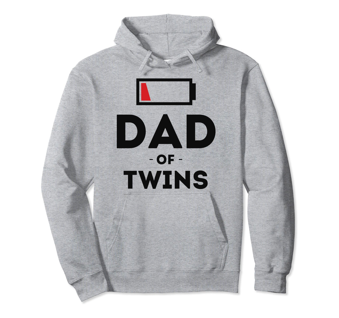 Dad Twins Gift Father Husband Dad Funny Hoodie - Novelty Apparel for Adults - T-Shirt, Sweatshirt, Hoodie
