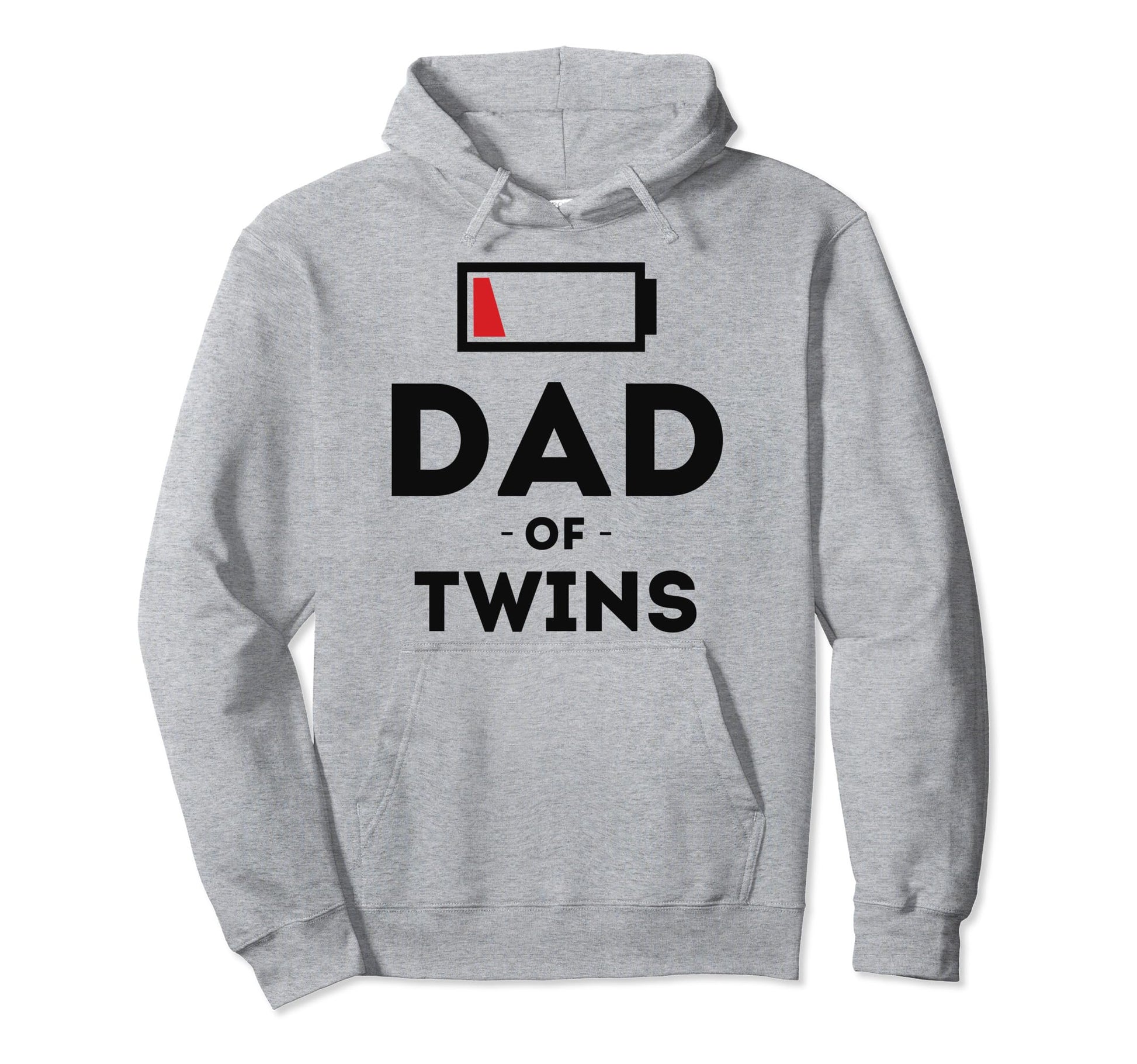 Dad Twins Gift Father Husband Dad Funny Hoodie - Novelty Apparel for Adults - T-Shirt, Sweatshirt, Hoodie