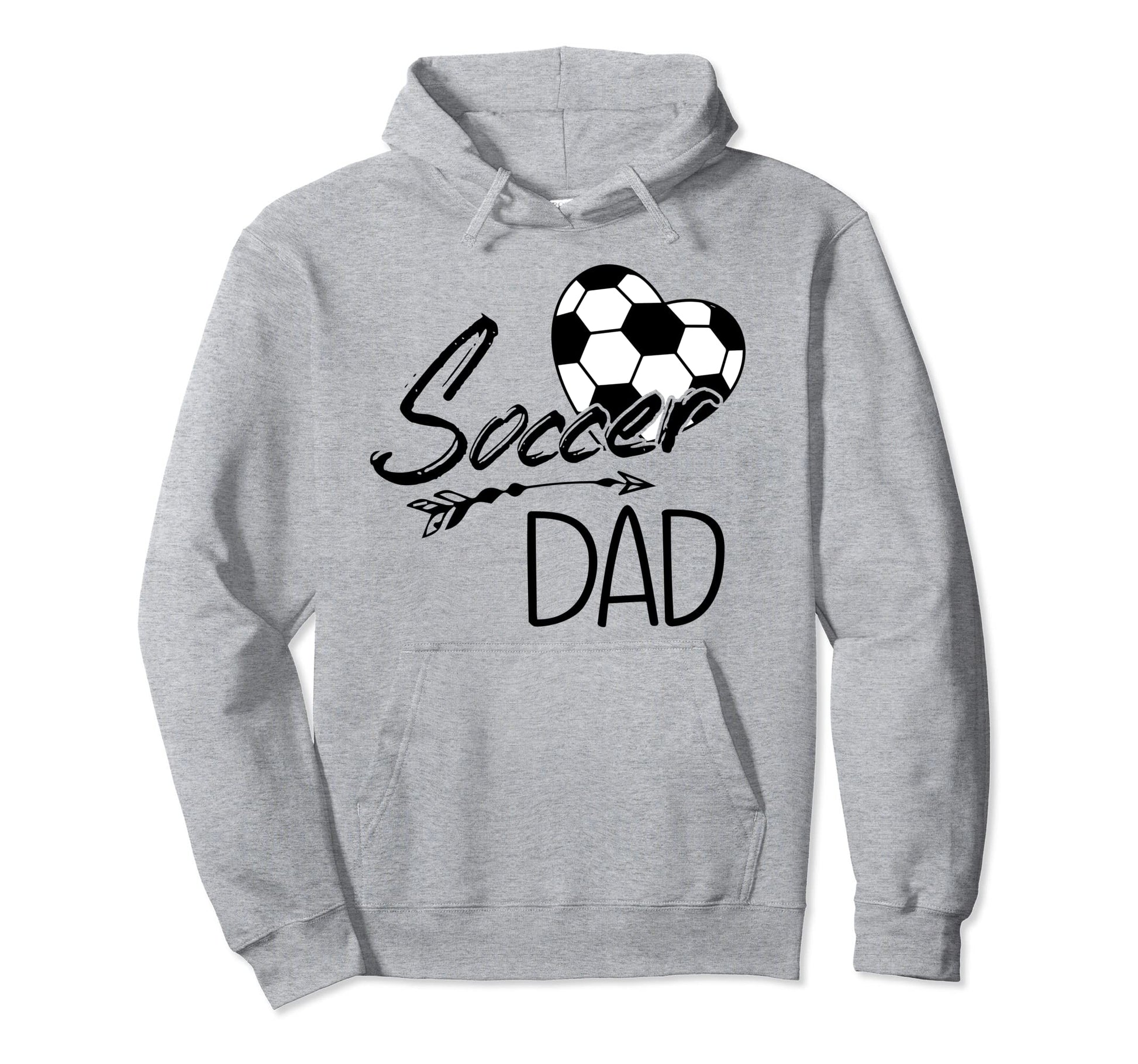 Soccer Dad Grandpa Gift Hoodie - Custom Art Print Unisex - T-Shirt, Sweatshirt, Hoodie