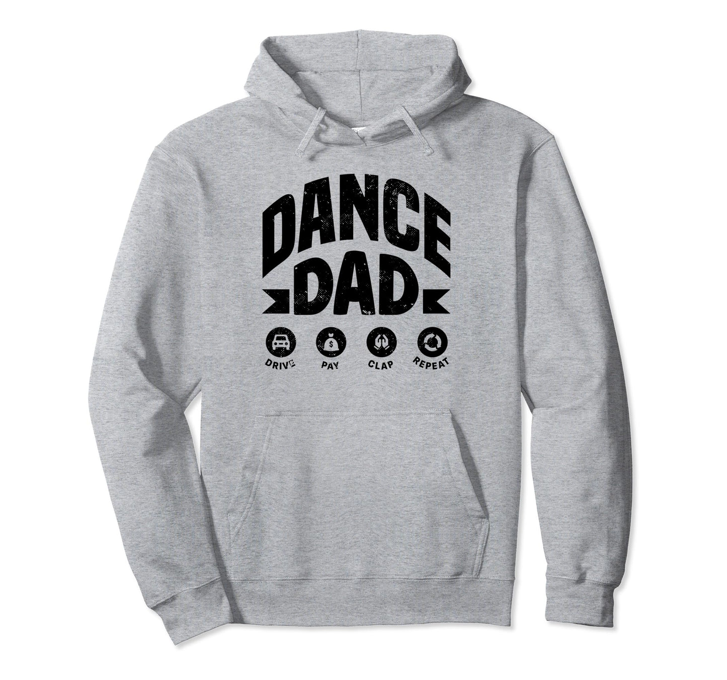 Funny Dance Dad Proud Dancer Daddy Hoodie - Aesthetic Graphic for Adults - T-Shirt, Sweatshirt, Hoodie
