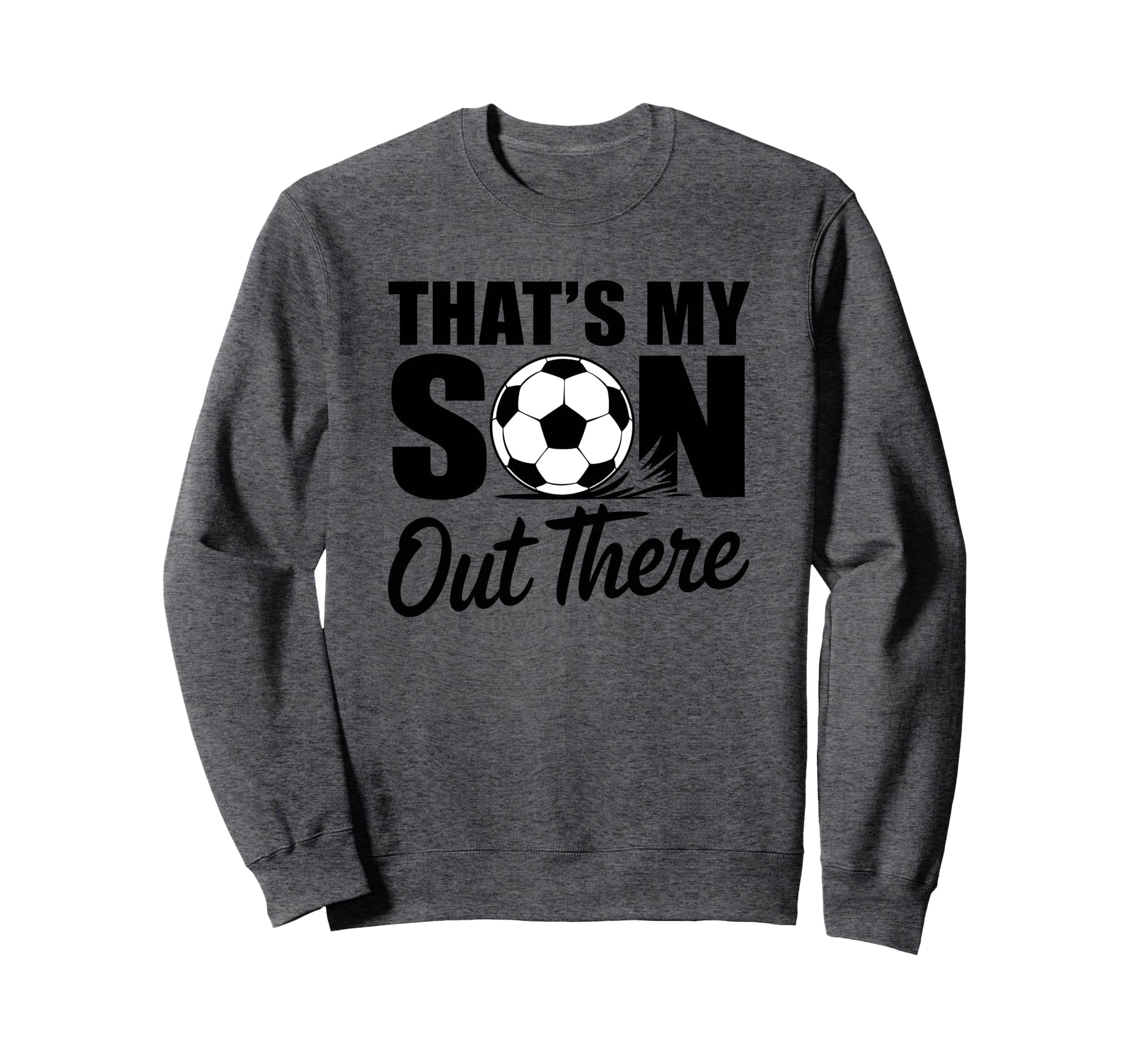 Soccer Mom Dad Proud Parent Game Day Sweatshirt - Minimalist Print Unisex - T-Shirt, Sweatshirt, Hoodie