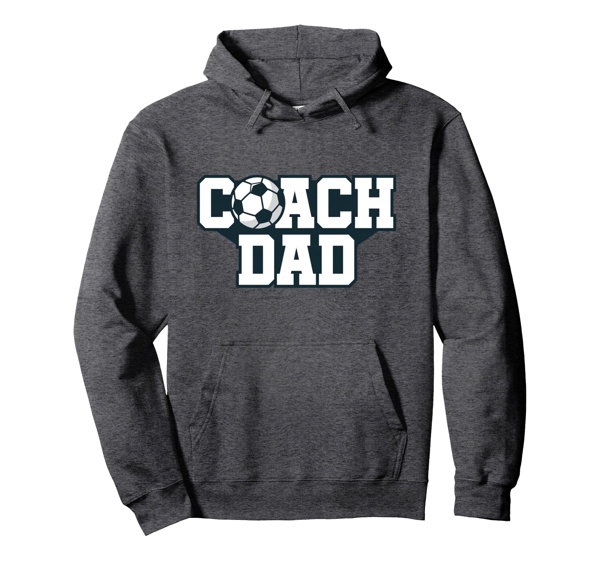 Soccer Coach Dad Gift Hoodie - Fun Novelty Design for Adults - T-Shirt, Sweatshirt, Hoodie