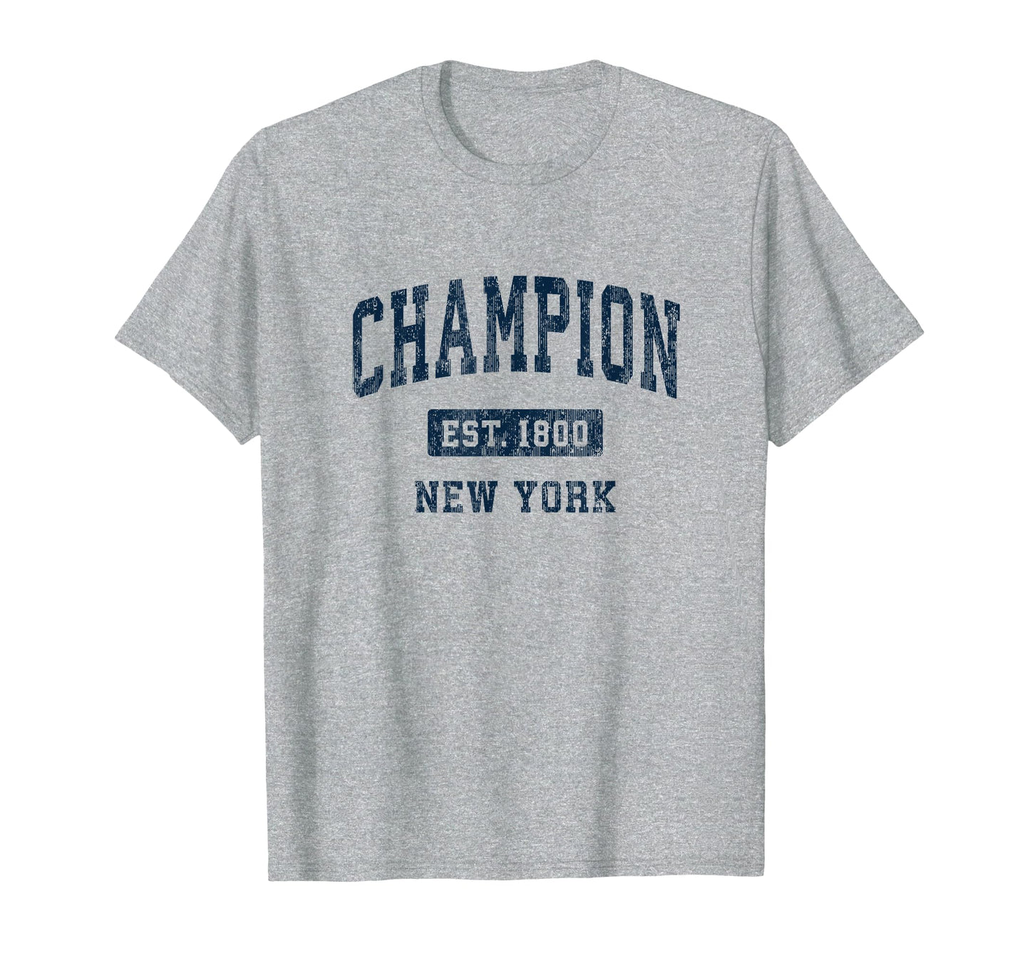 Champion New York Ny Athletic Sports T-Shirt - Custom Art Print Men Women - T-Shirt, Sweatshirt, Hoodie