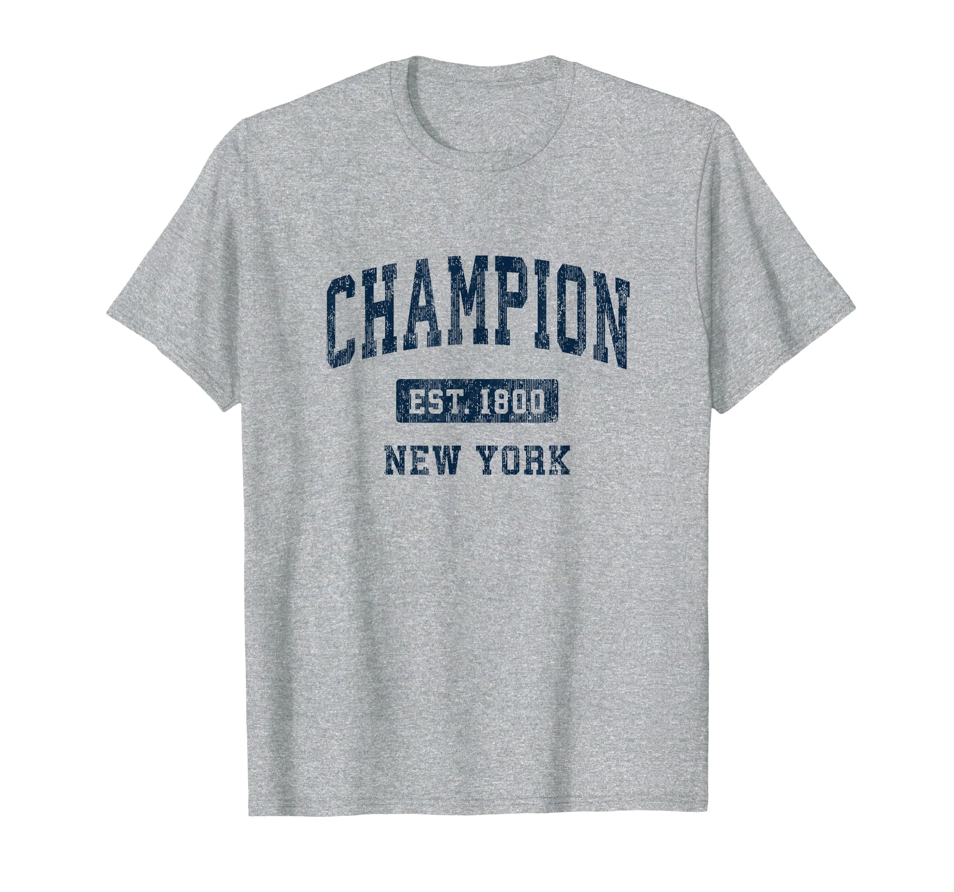 Champion New York Ny Athletic Sports T-Shirt - Custom Art Print Men Women - T-Shirt, Sweatshirt, Hoodie