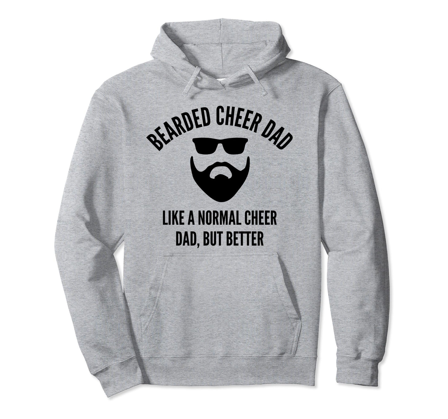 Cheer Dad Bearded Definition Hoodie - Unique Graphic for Adults - T-Shirt, Sweatshirt, Hoodie