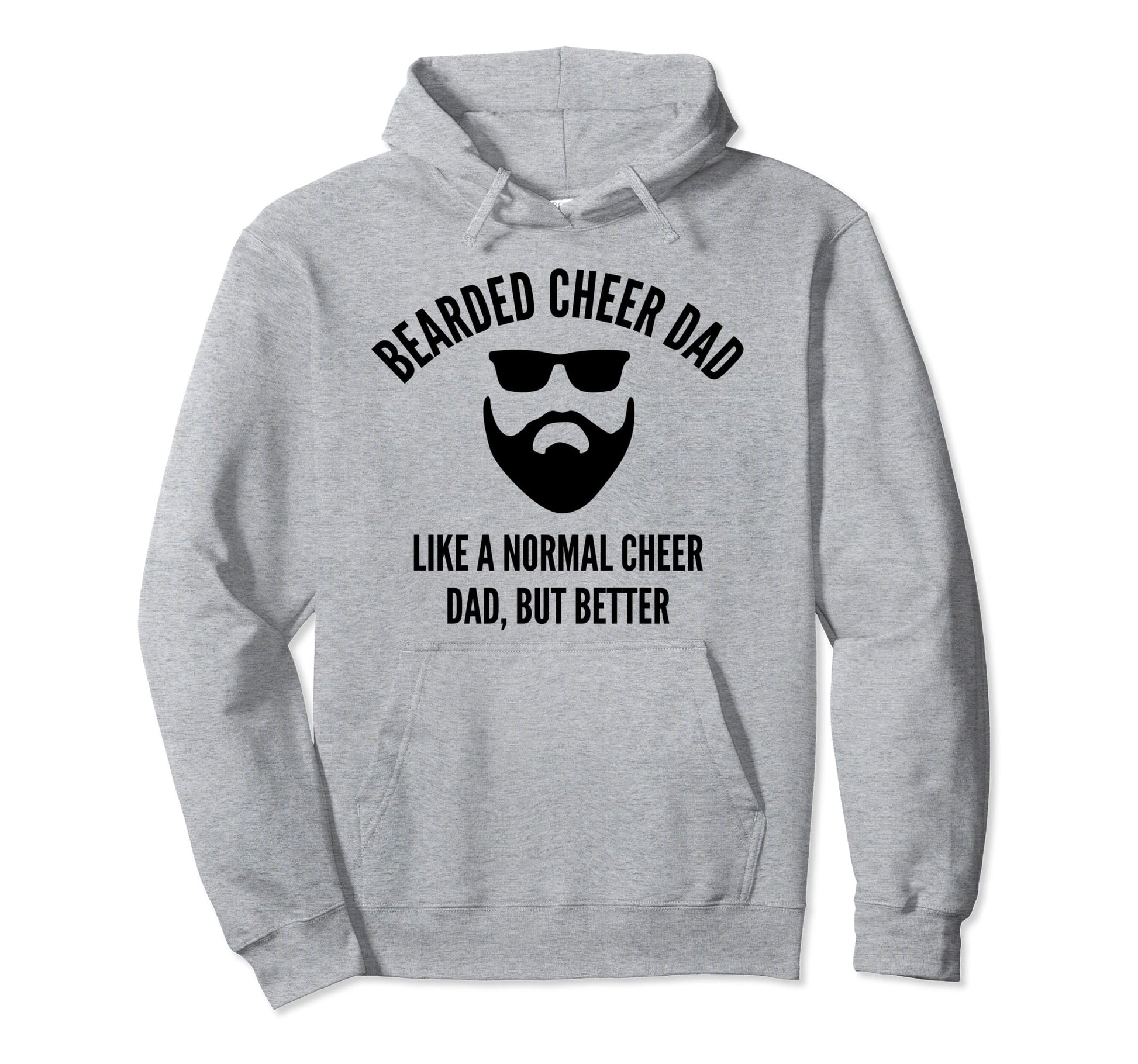 Cheer Dad Bearded Definition Hoodie - Unique Graphic for Adults - T-Shirt, Sweatshirt, Hoodie