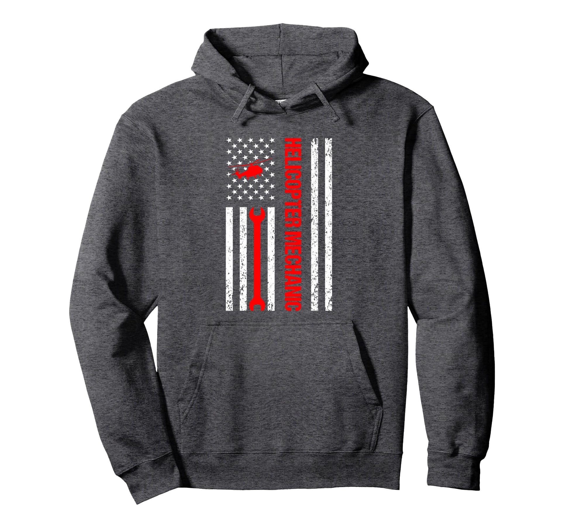 Helicopter Mechanic Hoodie - Custom Art Print Unisex - T-Shirt, Sweatshirt, Hoodie