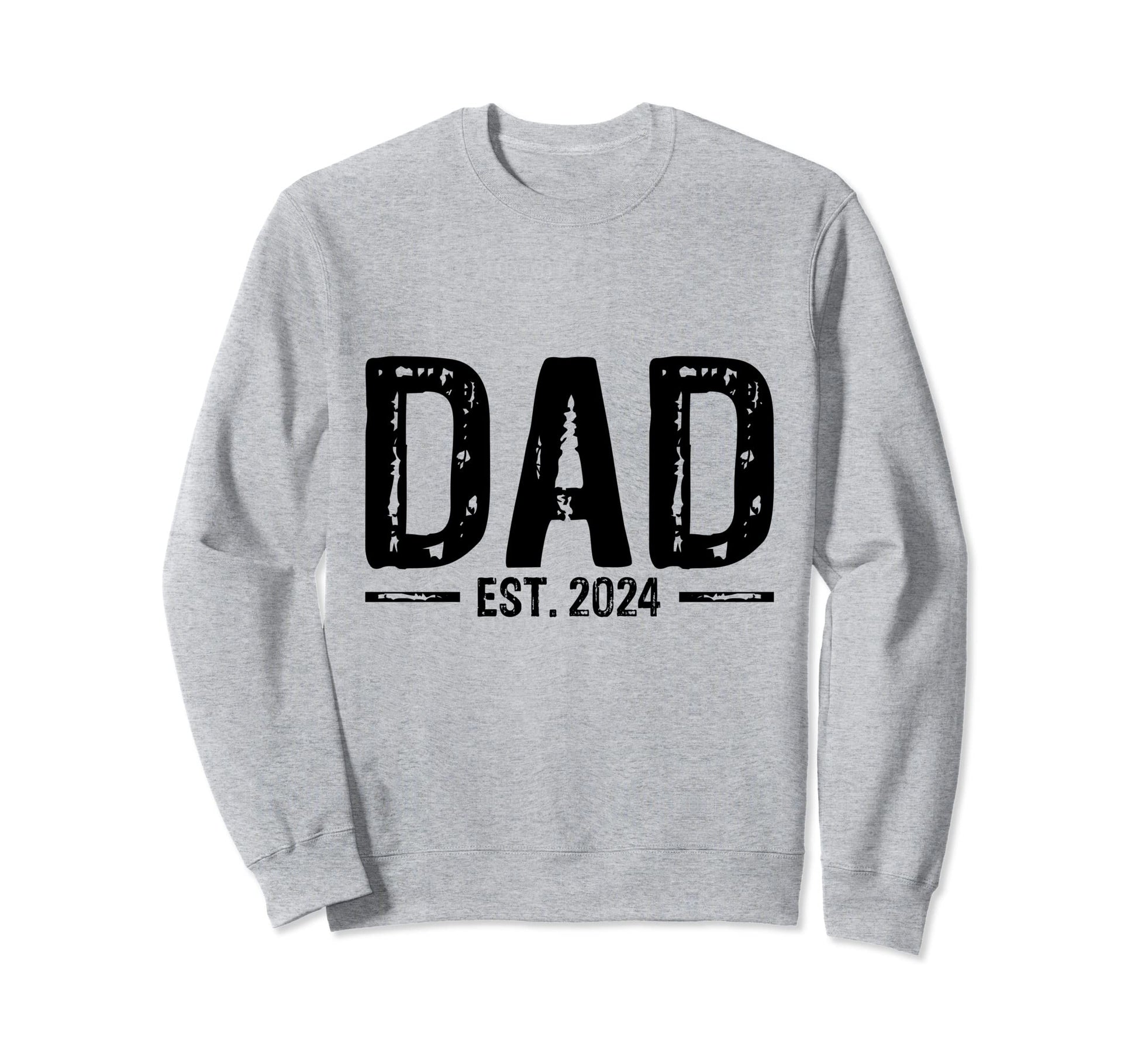 Dad Est 2024 Gift Dad Expectant Sweatshirt - Custom Art Print Unisex - T-Shirt, Sweatshirt, Hoodie