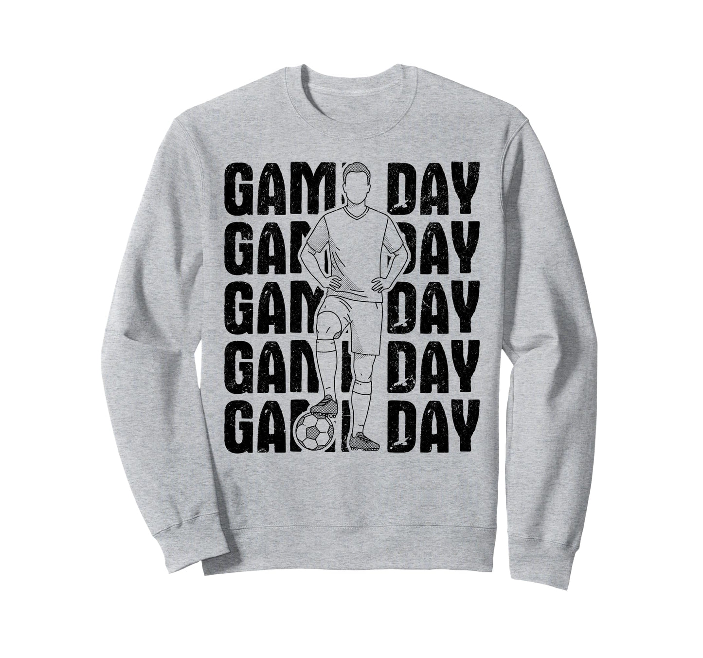 Game Day Soccer Soccer Mom Soccer Sweatshirt - Unique Graphic for Adults - T-Shirt, Sweatshirt, Hoodie