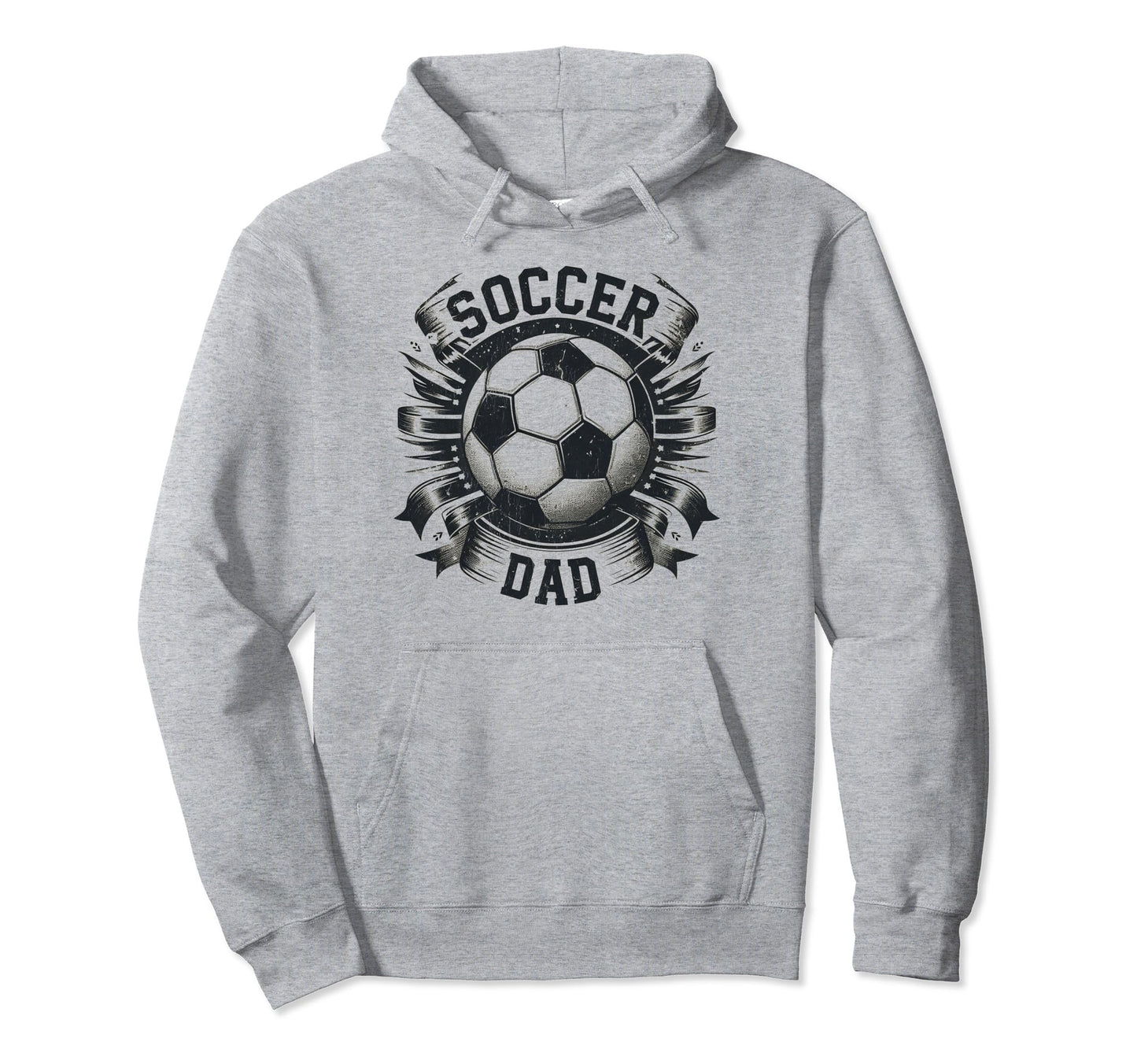 Soccer Dad Family Matching Dad Fathers Day Hoodie - Trendy Graphic Unisex - T-Shirt, Sweatshirt, Hoodie