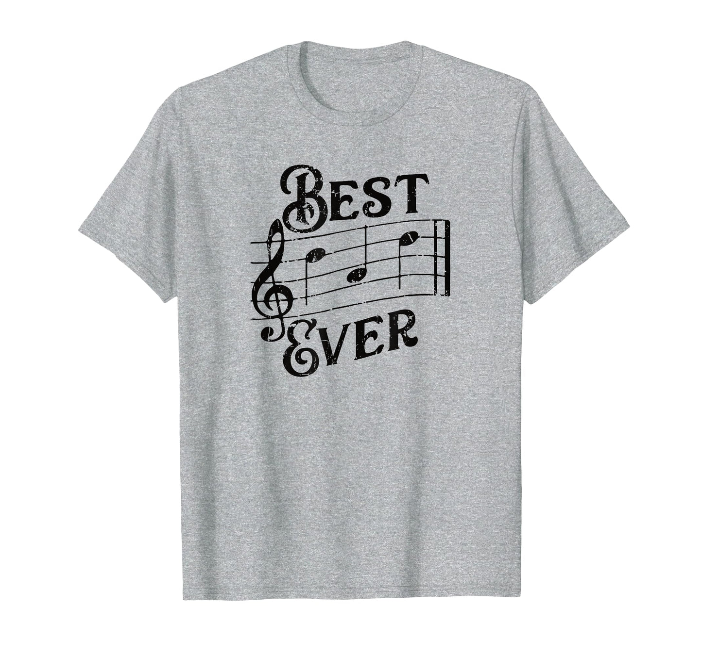 Best Dad Ever Musical Notes Chord T-Shirt - Casual Everyday Wear Men Women - T-Shirt, Sweatshirt, Hoodie