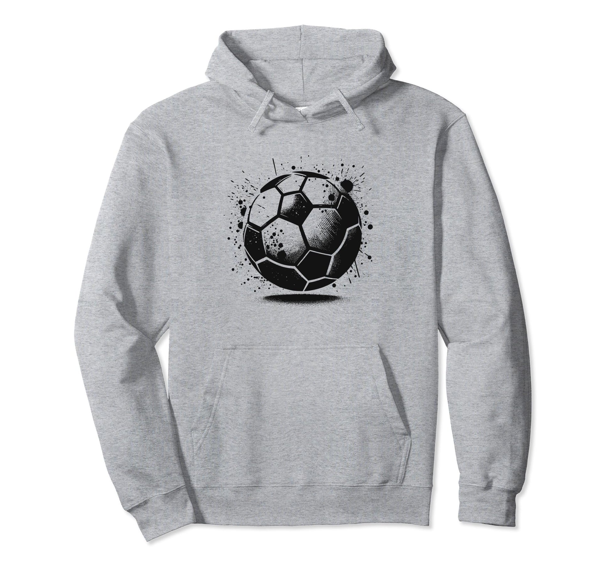 Minimal Soccer Hoodie - Streetwear Style for Adults - T-Shirt, Sweatshirt, Hoodie
